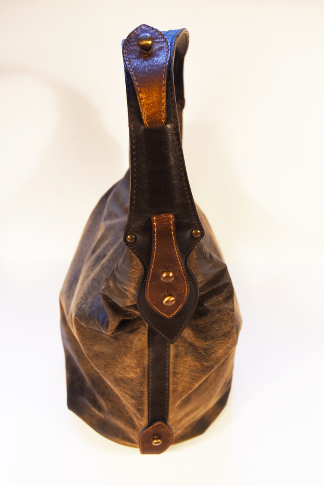 Donald J. Pliner Couture Hobo Bag, leather, 2000s EXC