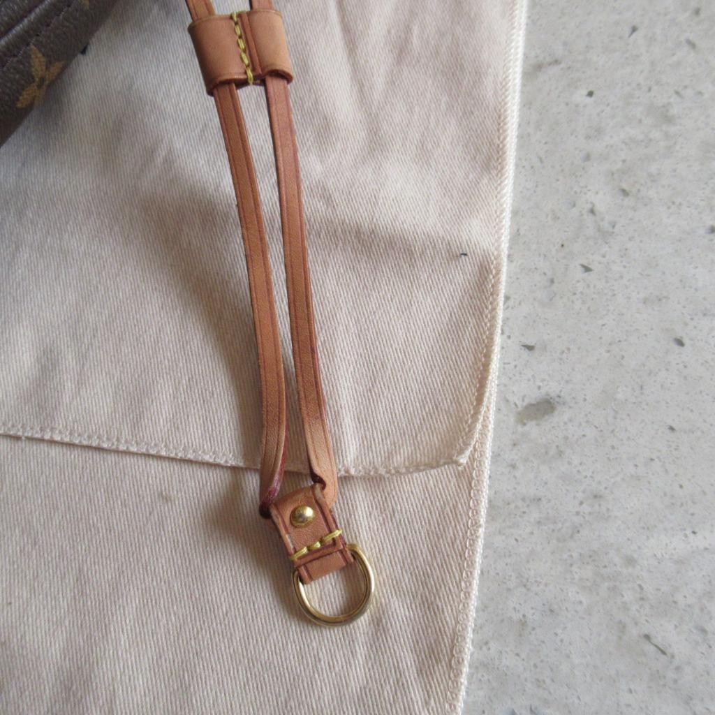 2021 Louis Vuitton Monogram Red Neverfull MM Shoulder Bag + POUCH $2240+TAX