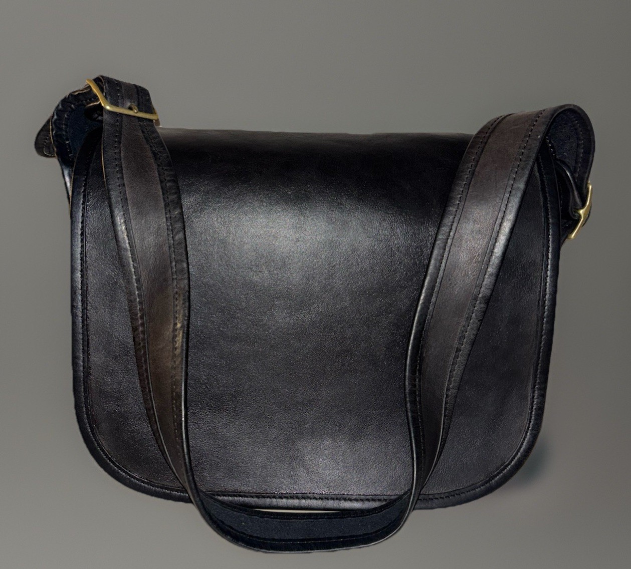 Coach Classic Vintage Shoulder Bag 9170 NAVY NYC New York City GUC