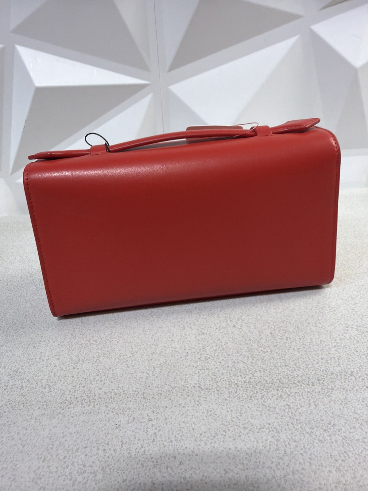 SAVETTE Symmetry Pochette Red Leather READ DESCRIPTION
