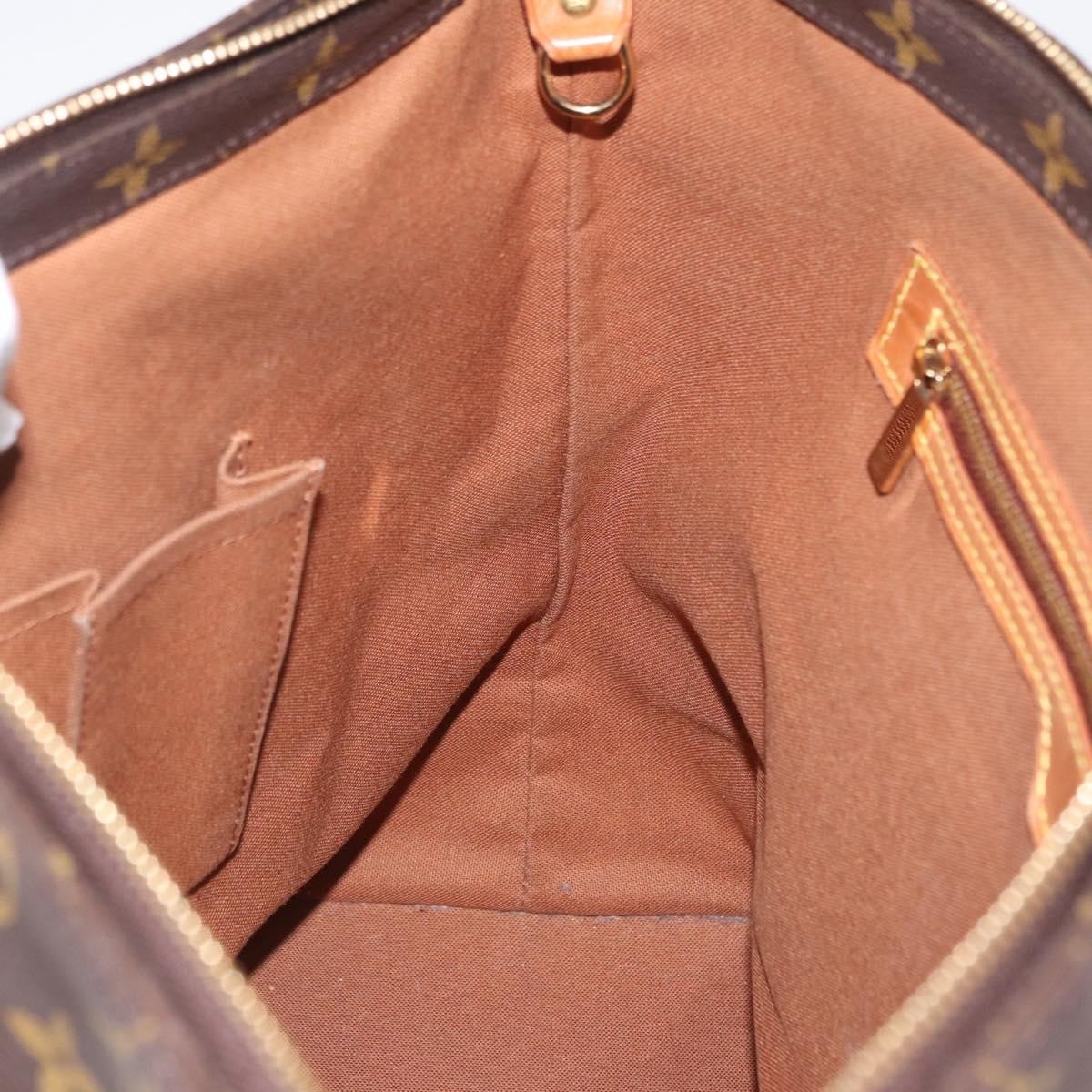 LOUIS VUITTON Monogram Cabas Mezzo Tote Bag M51151 LV Auth 89686
