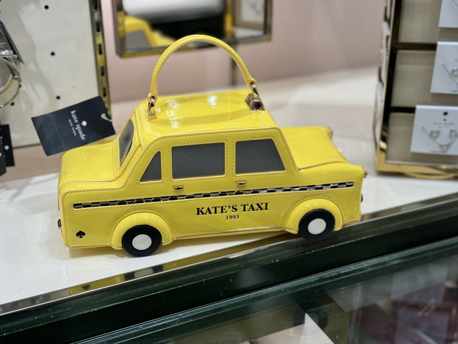 KATE SPADE BIG APPLE NYC 3D TAXI CROSSBODY KI975 FACTORY WRAPPED NWT $469