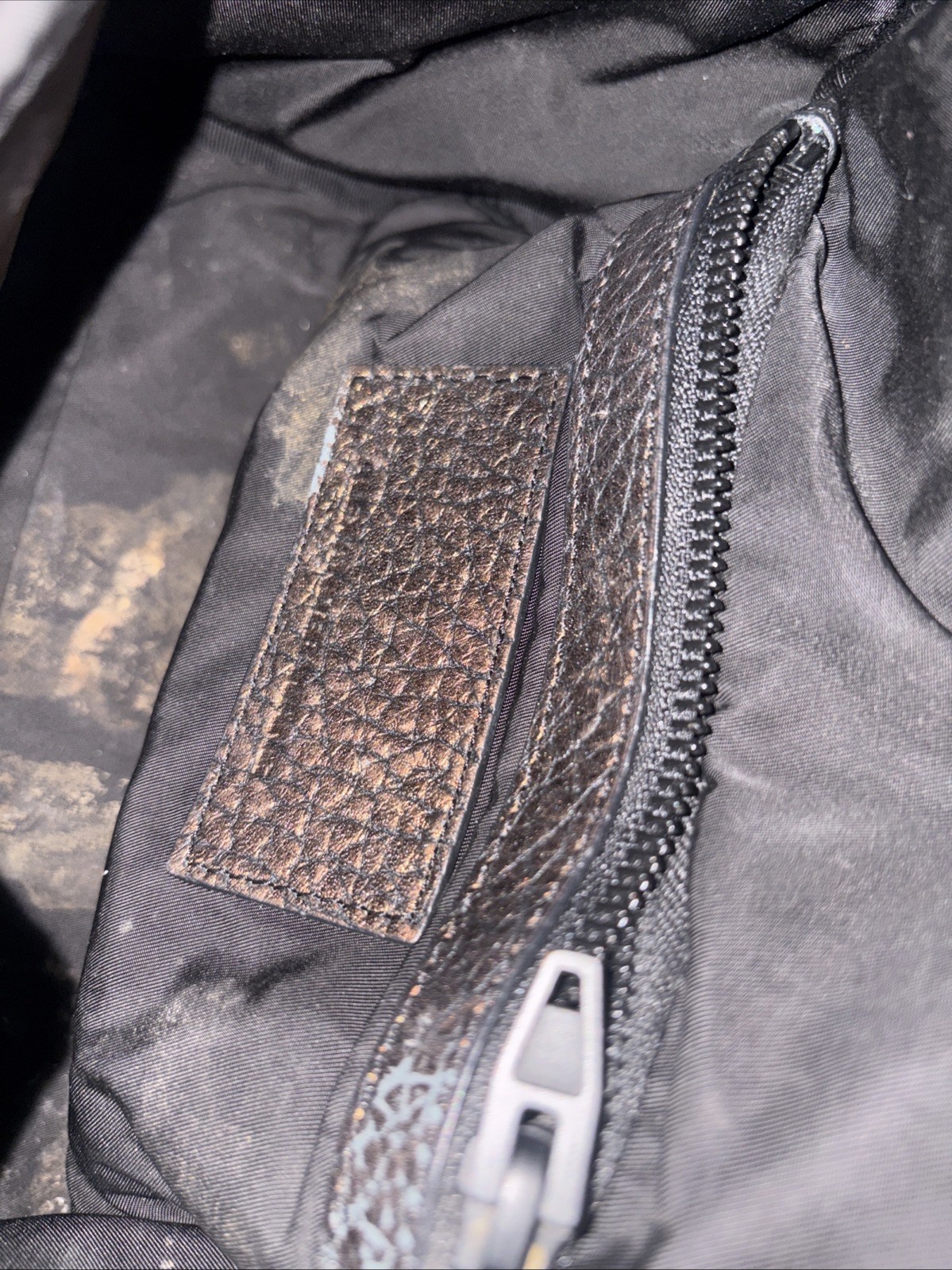 Alexander Wang Metallic Bronze Pebbled Leather Mini Rockie Bag