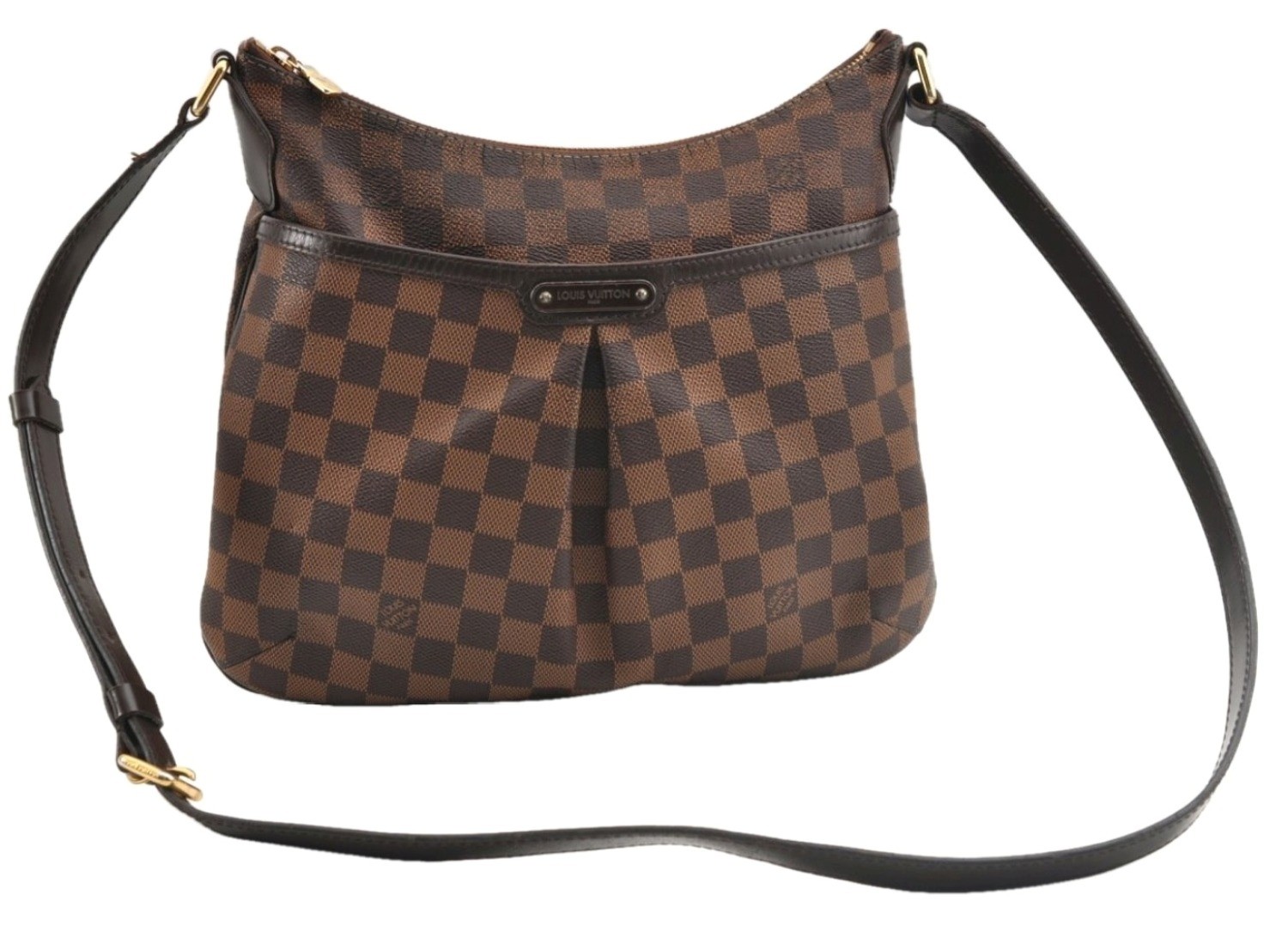 Authentic Louis Vuitton Damier Bloomsbury PM Shoulder Cross Bag N42251 LV AC276