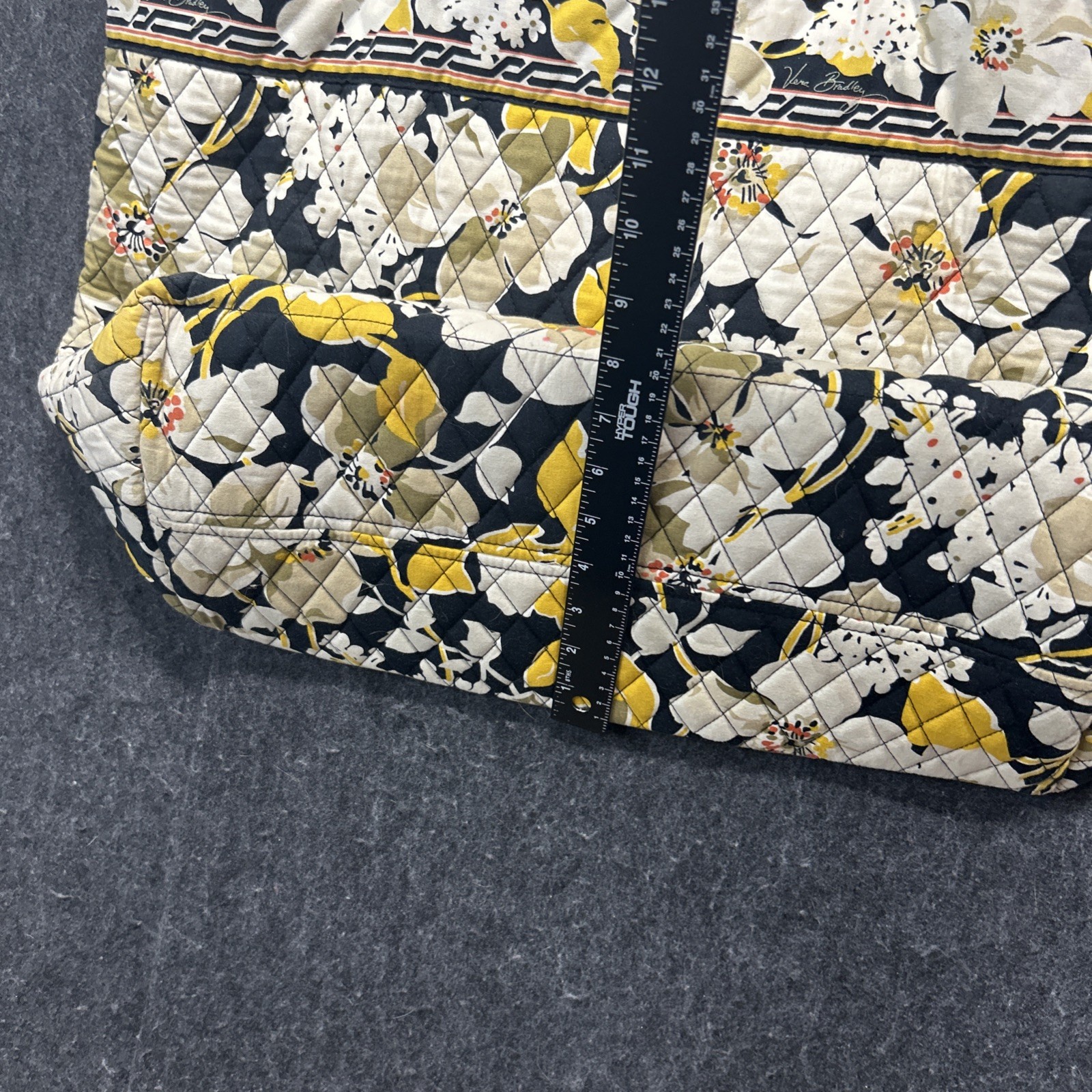 VERA BRADLEY ICONIC GRANDE TOTE Bag “dogwood ” PATTERN X-Large Quilted