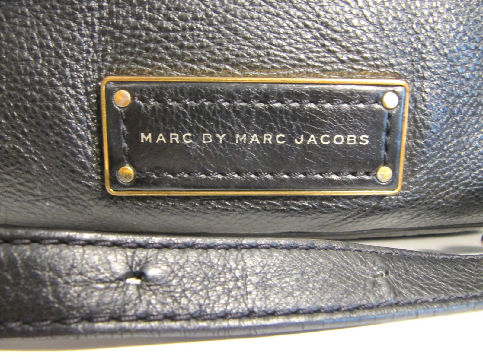 Marc Jacobs Satchel Too Hot To Handle Mini Shopper – Black Leather Bag Purse