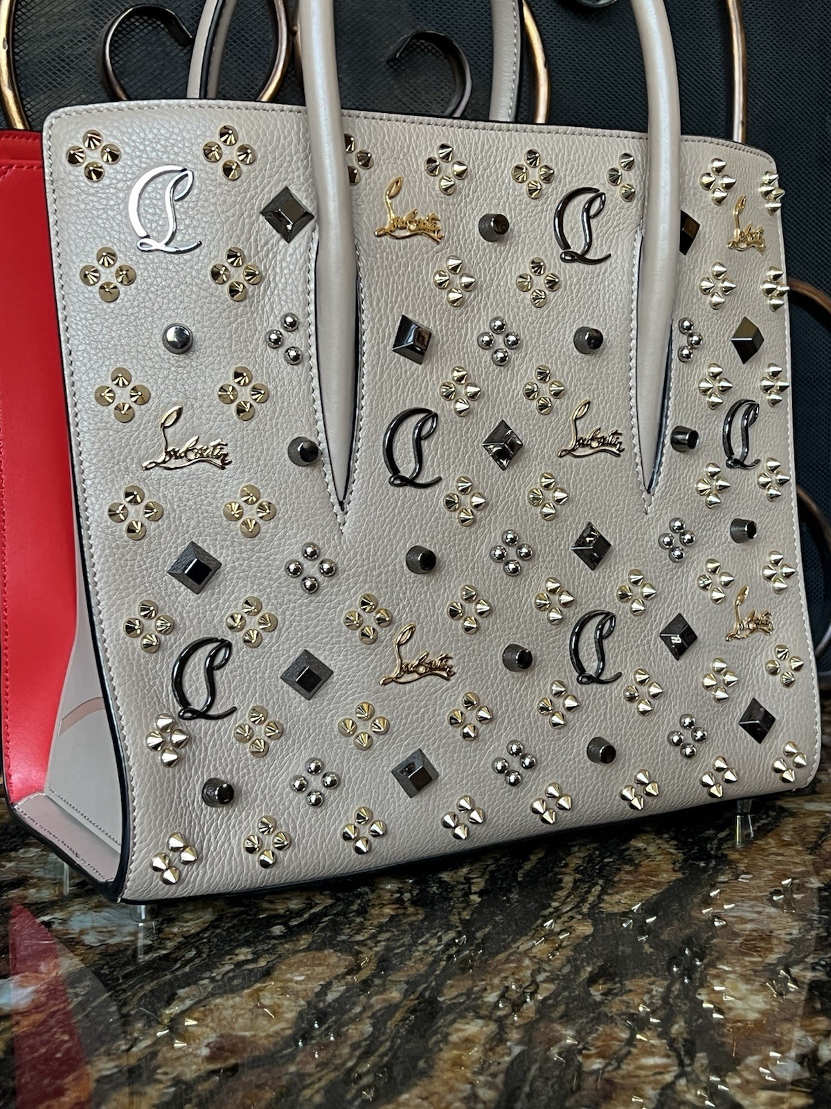 Christian Louboutin Paloma Medium Hand Bag Retail $2890