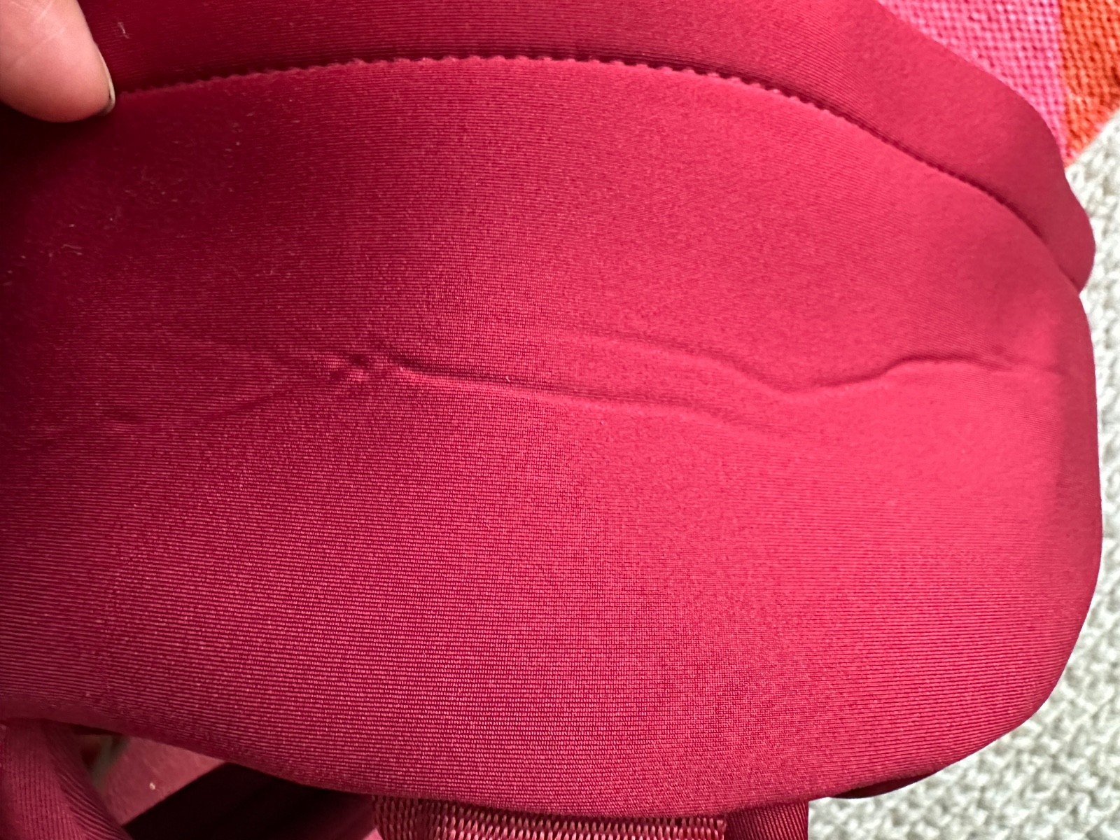 Dagne Dover Medium Dakota Neoprene Backpack Red