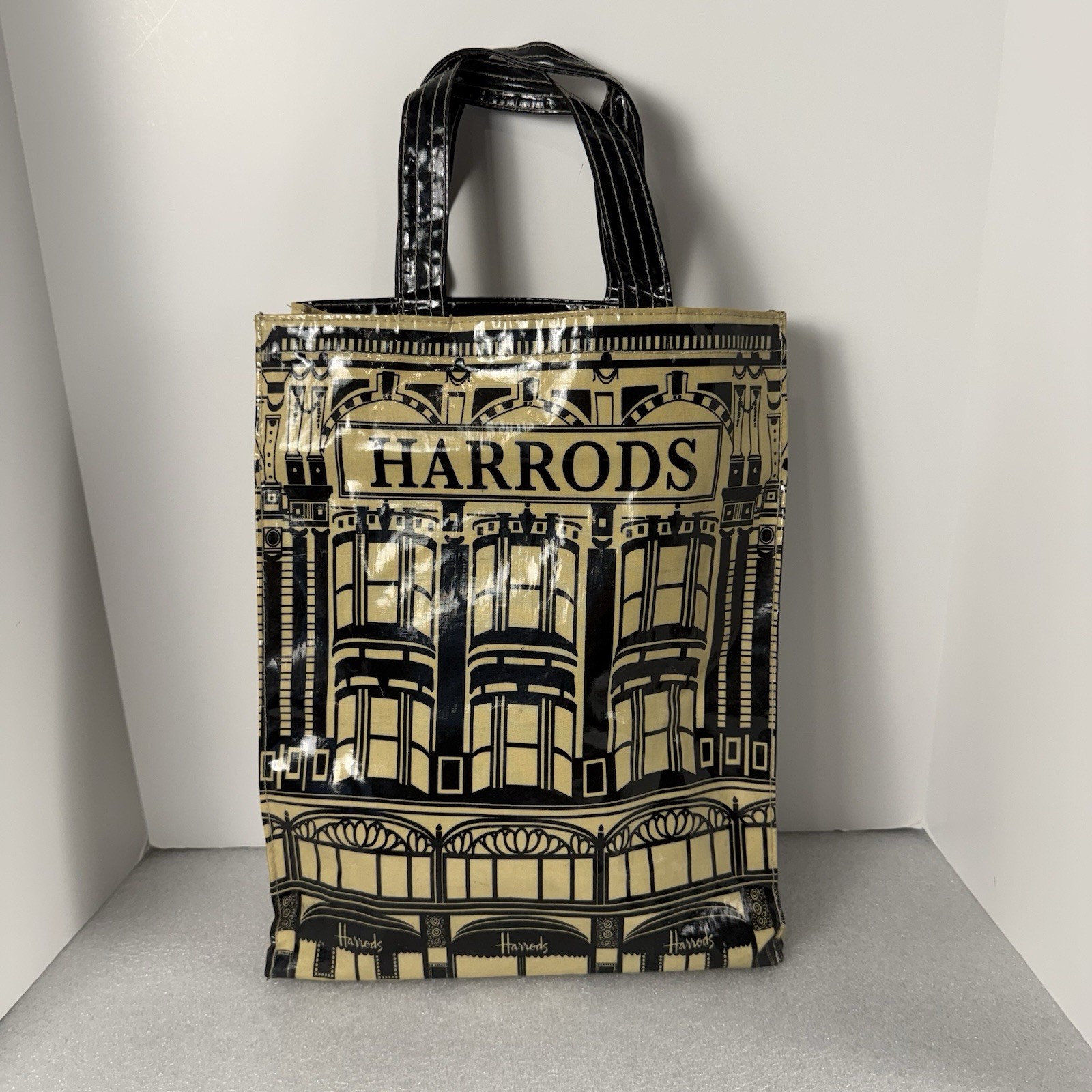 Harrods Vinyl Tote Store Front Graphic
