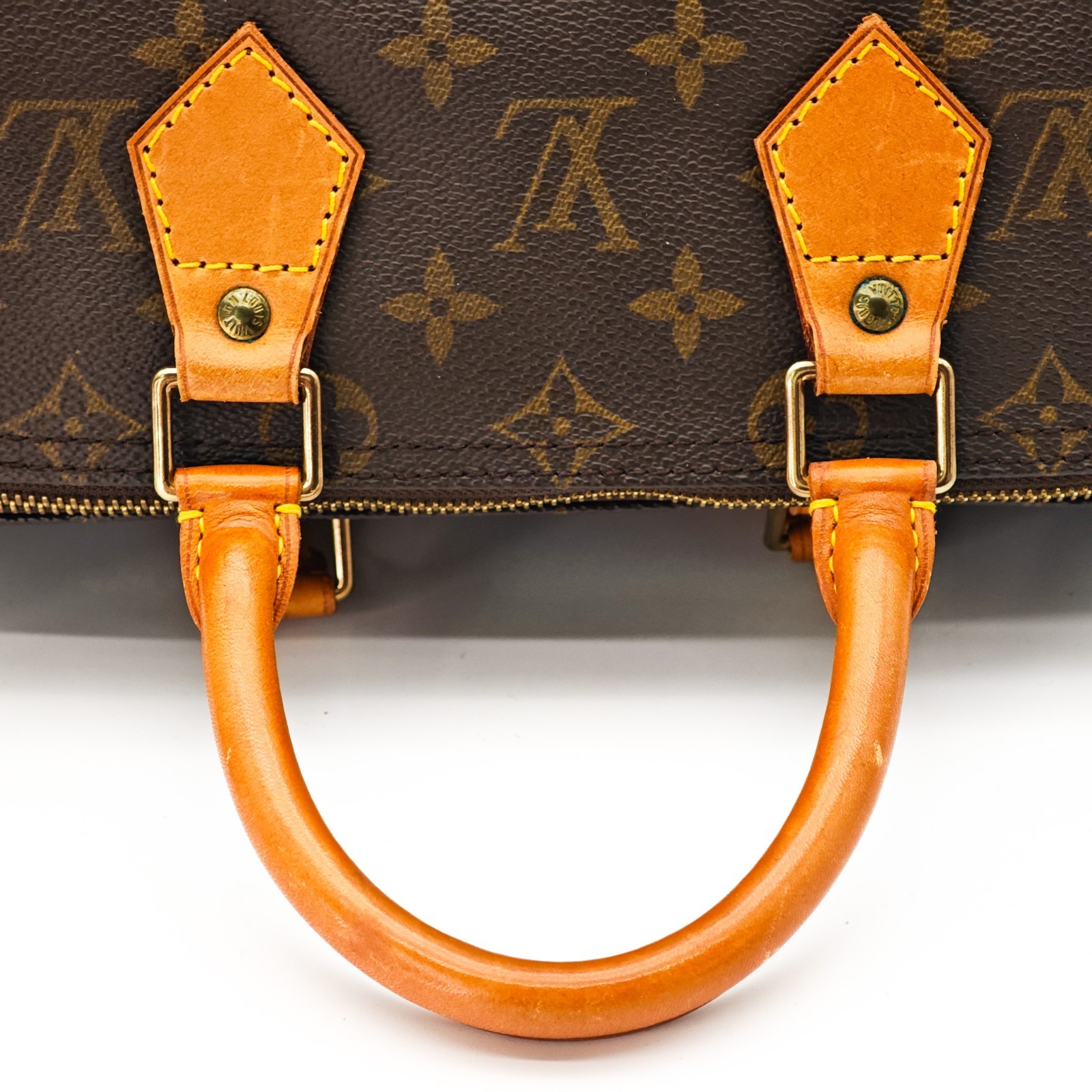 LOUIS VUITTON Speedy 25 M41528 Monogram Hand Bag Mini Boston Bag From Japan