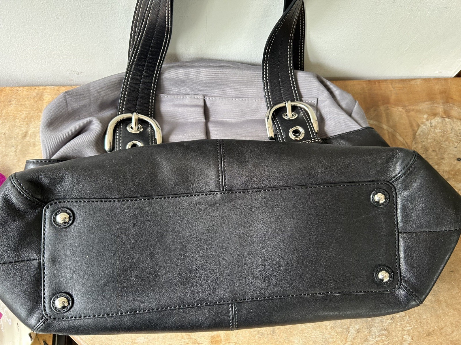 Coach F13732 Vintage Soho Black Shoulder Bag. Read‼️