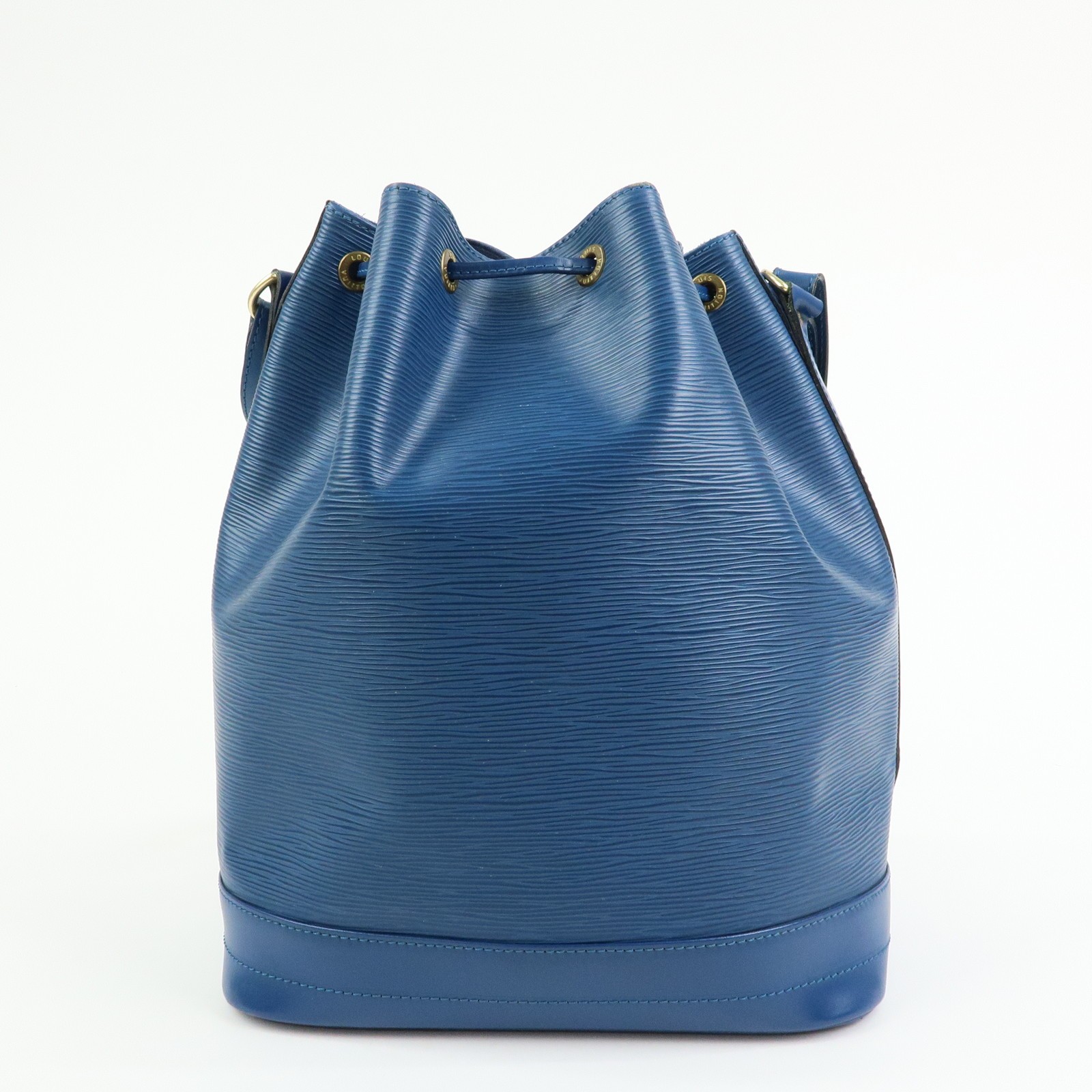 Louis Vuitton Epi Noe Leather Shoulder Bag Toledo Blue M44005 Authentic Used F/S