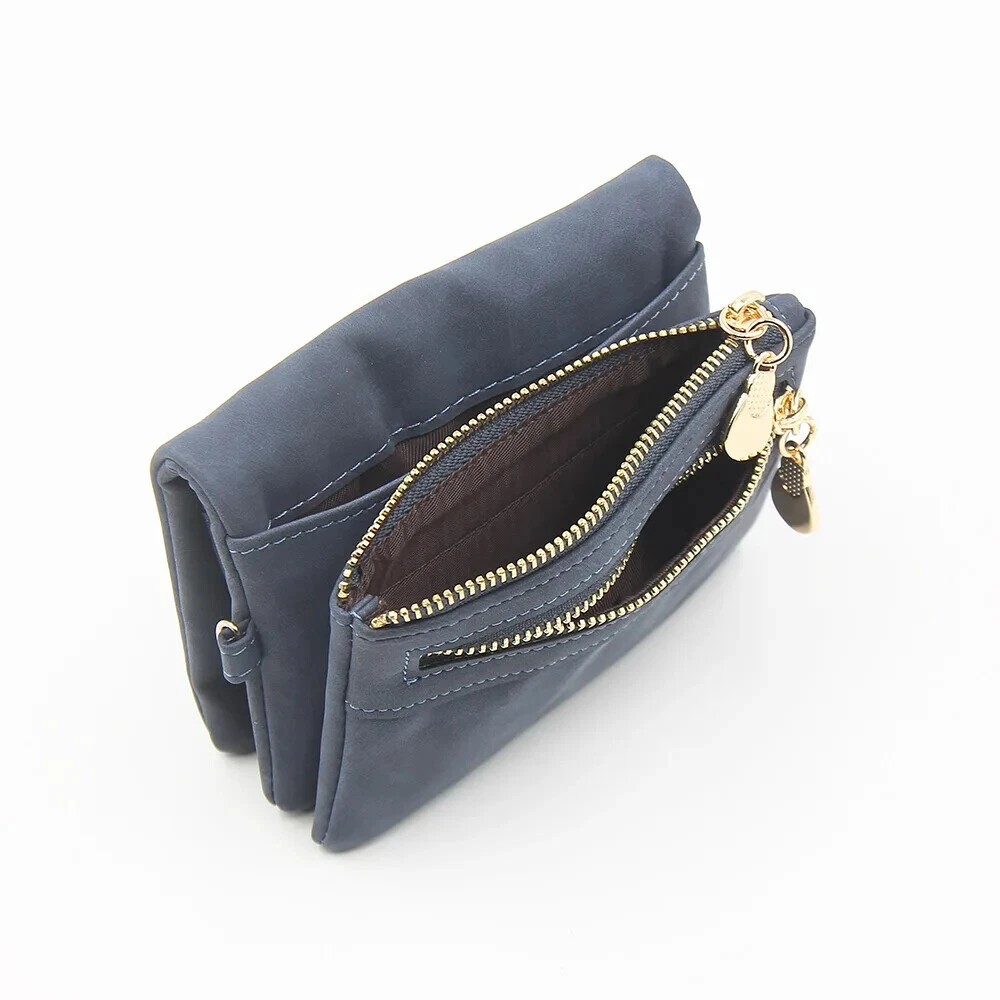 2025 new European and American double frosted double zipper folding buckle