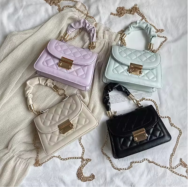 Designer Messenger Handbags with Box Diamond Lattice Crossbody Shoulder Bags