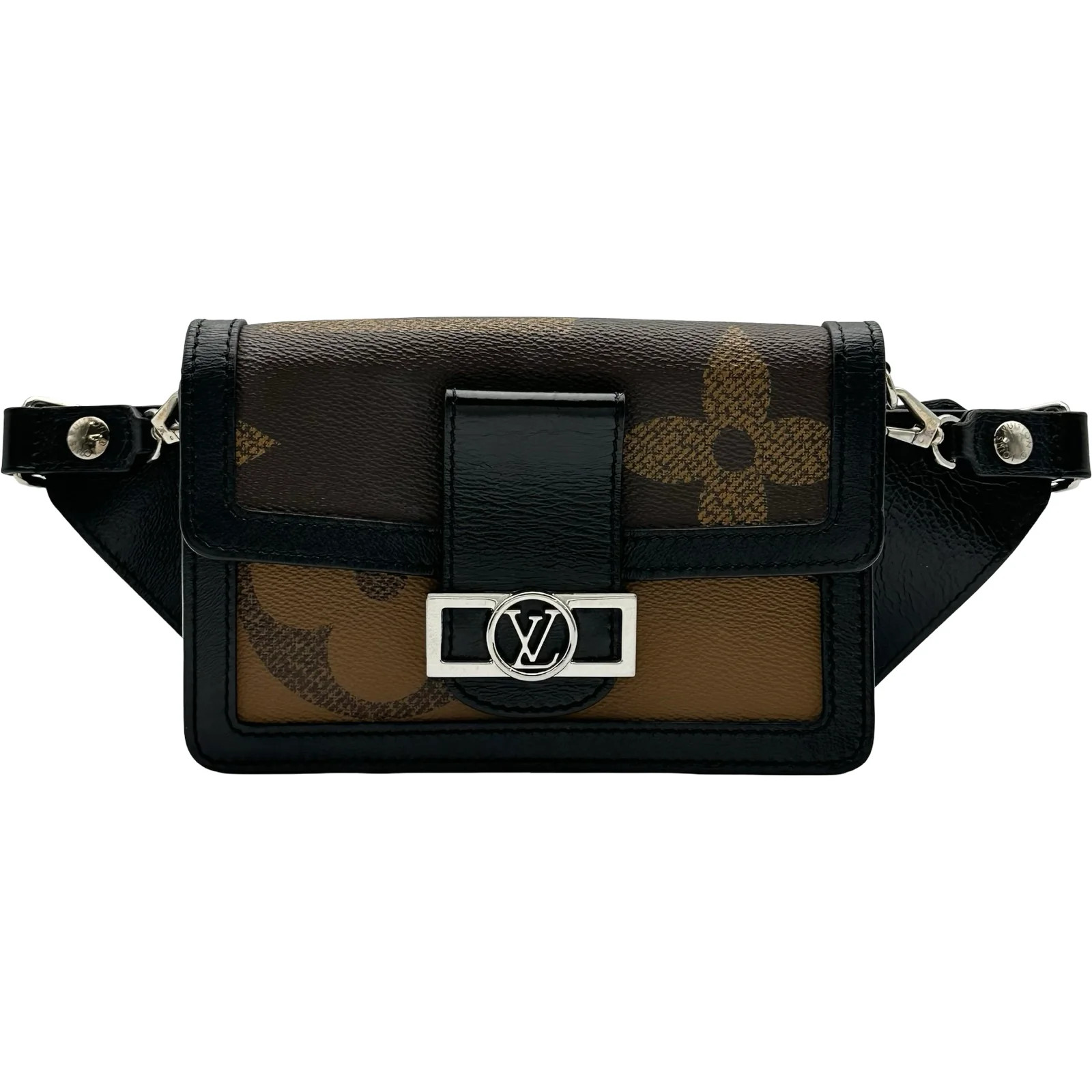 LOUIS VUITTON Bumbag Doĉfin Brown Bag M67696 #OKB8908