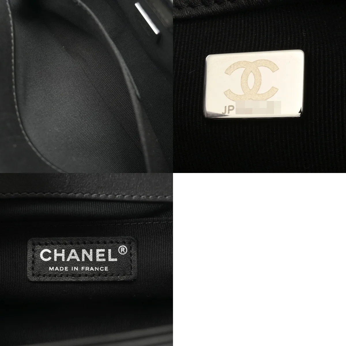 Chanel cm A67085 Shoulder Bag Lambskin Black #WB3692