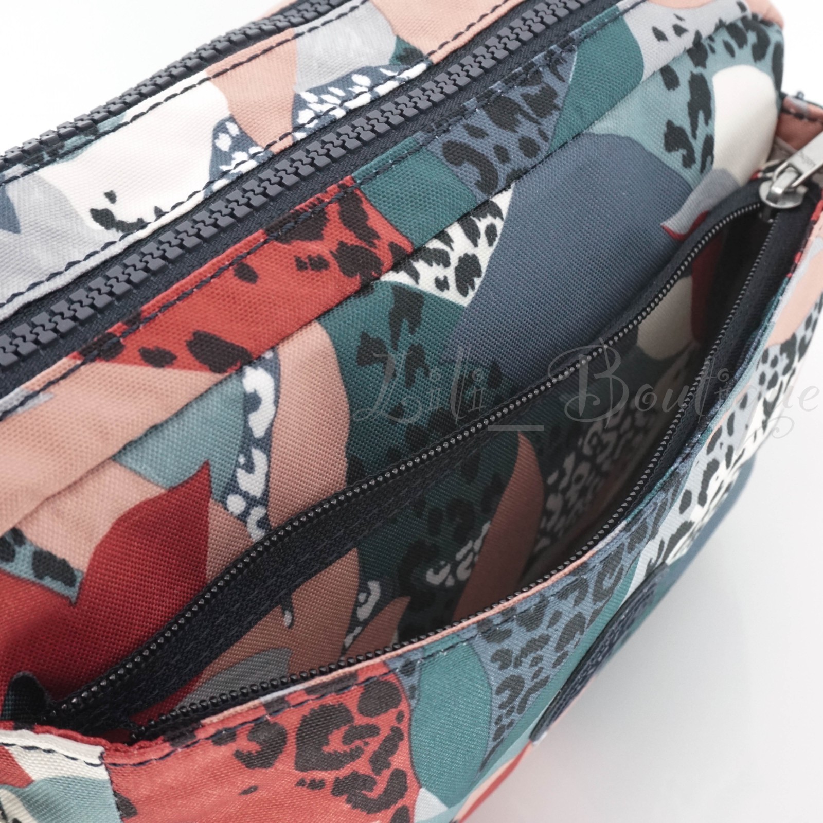 Kipling Abanu Crossbody Bag Shoulder Purse Polyester KI6237 Urban Jungle Multi