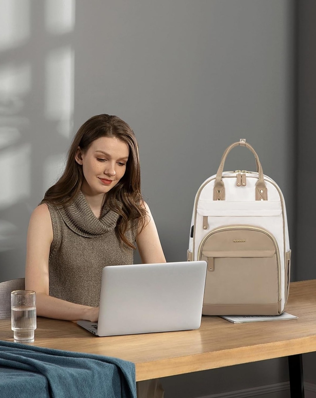 LOVEVOOK Backpack for Women,Laptop Backpack Women,Fits 18 Inch Laptop Bag,School
