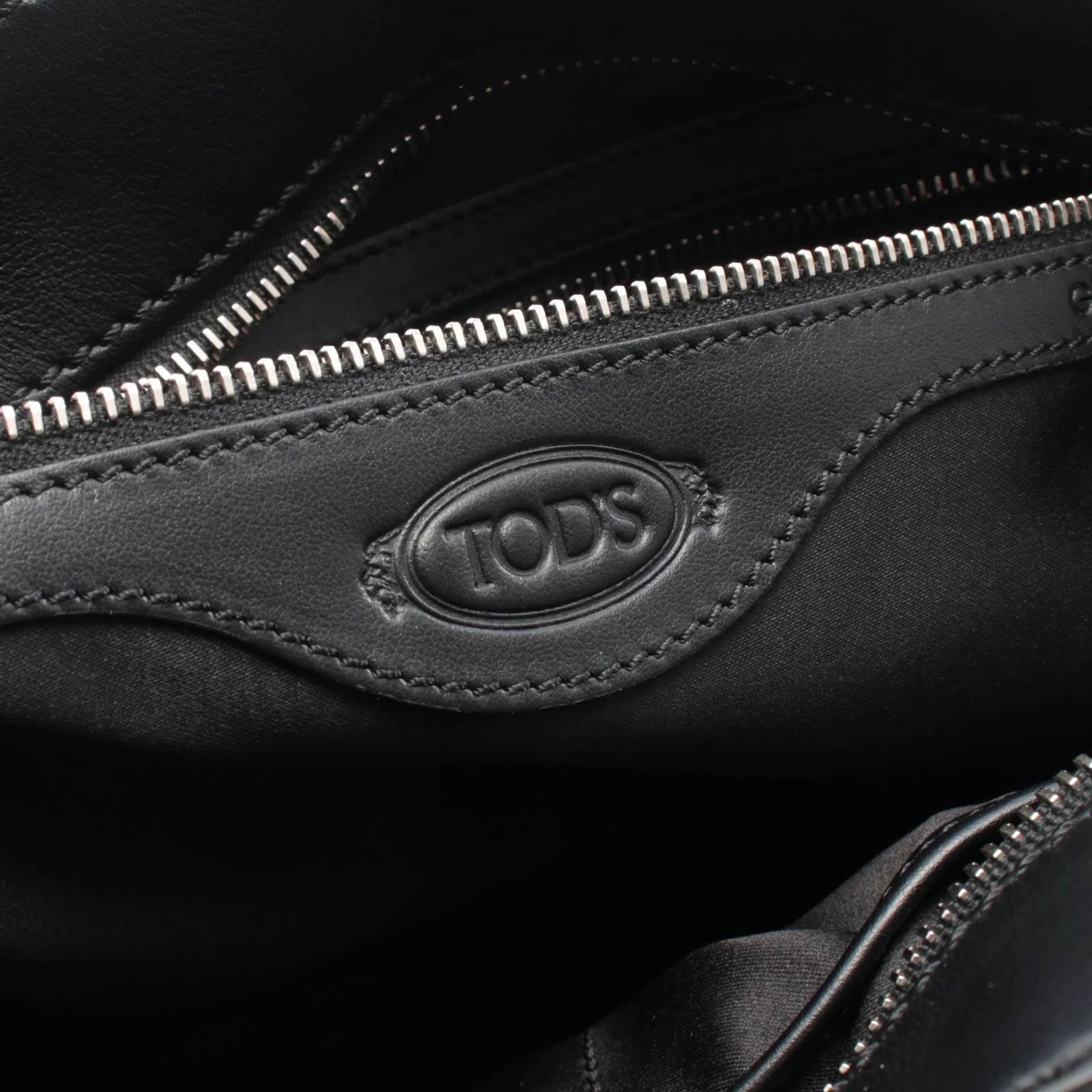 TOD’S Handbag Black Leather #RCB3291