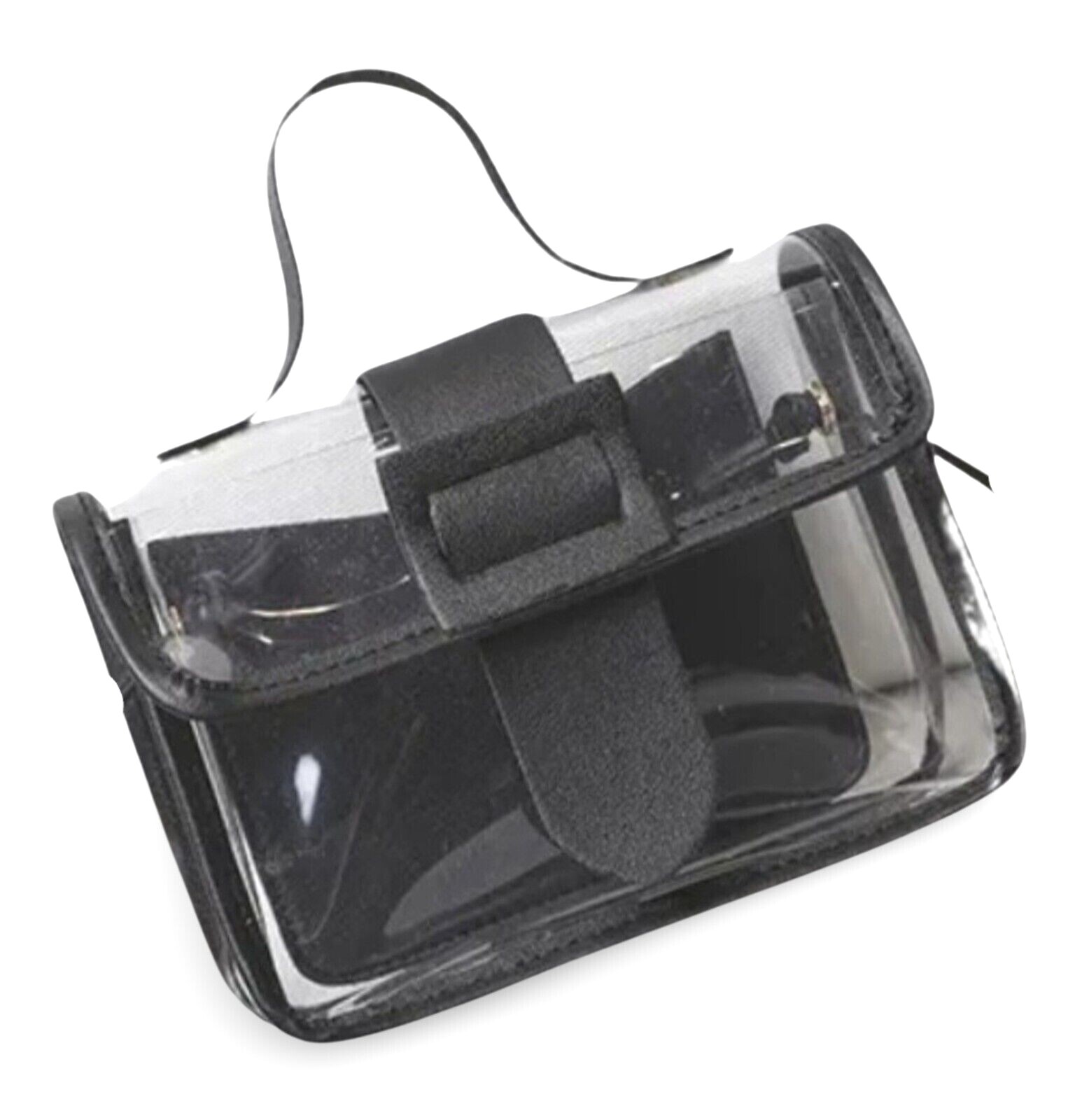 Purse Clear PVC 2 Pc Set Concert School Ready Jelly Shoulder Handle Choice Color