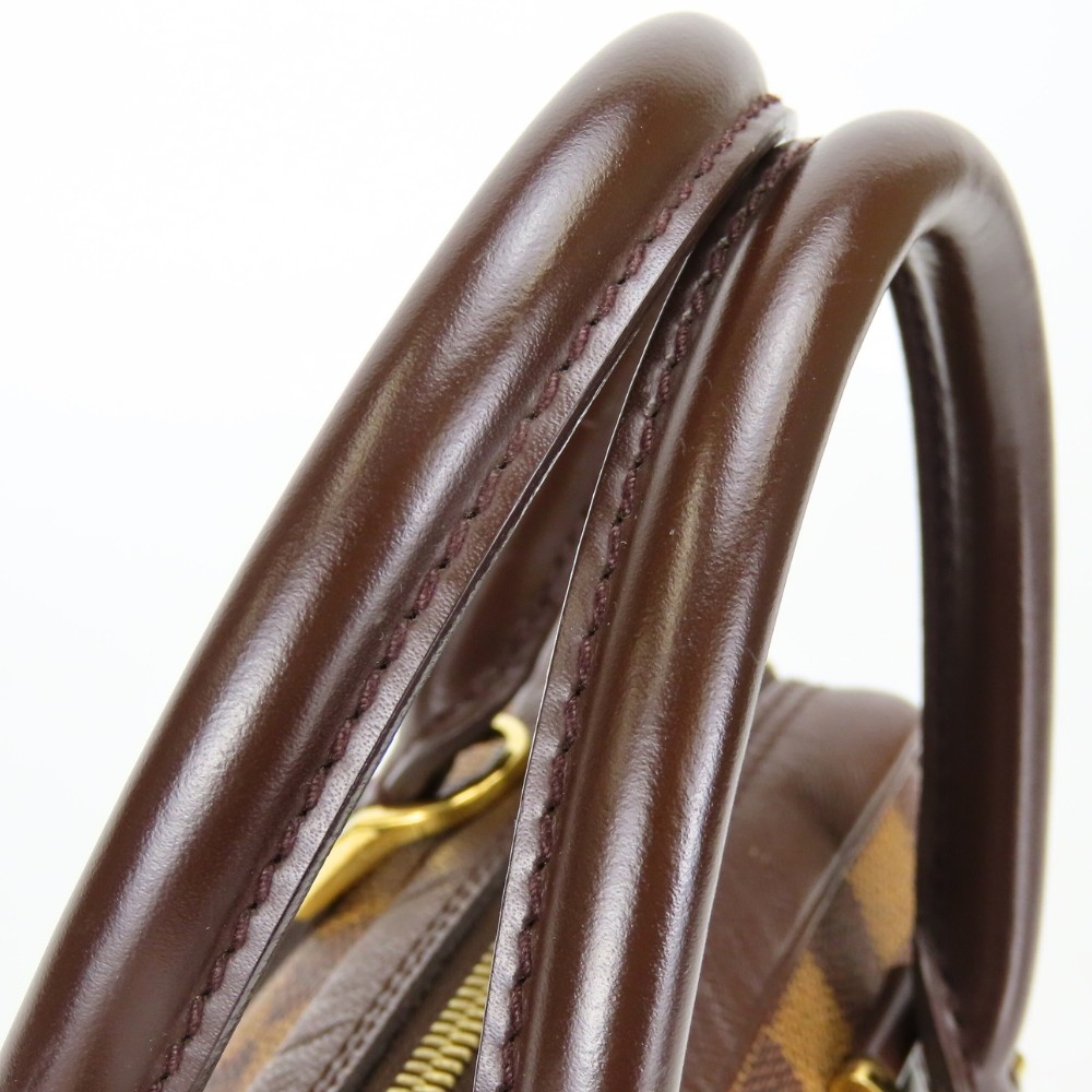 USED LOUIS VUITTON Handbag Brera N51150 Damier Ebene Brown Everyday use