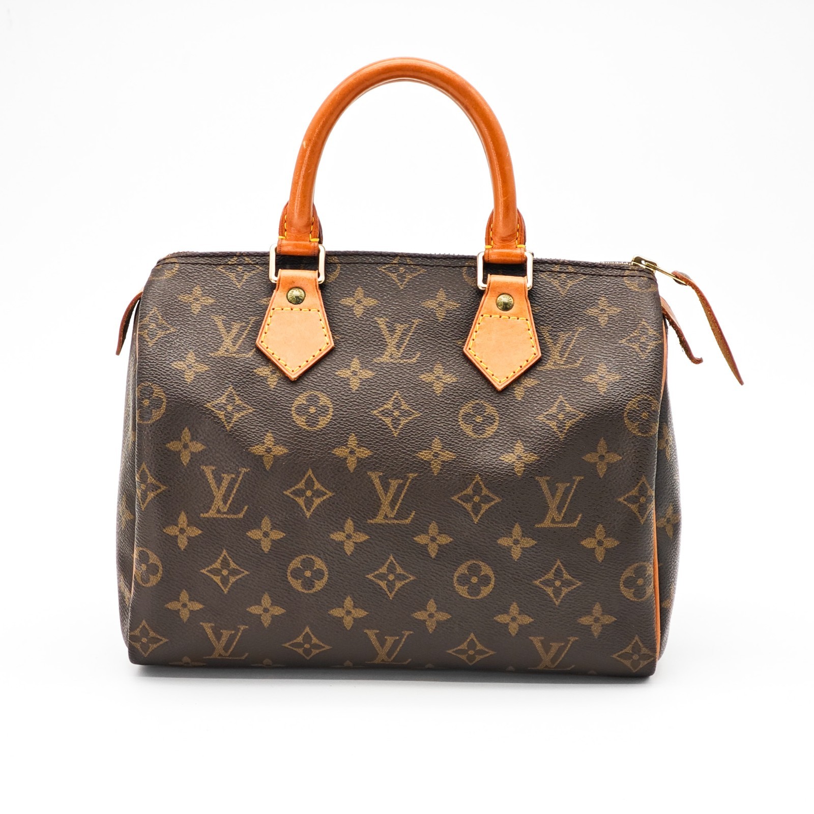 LOUIS VUITTON Speedy 25 M41528 Monogram Hand Bag Mini Boston Bag From Japan