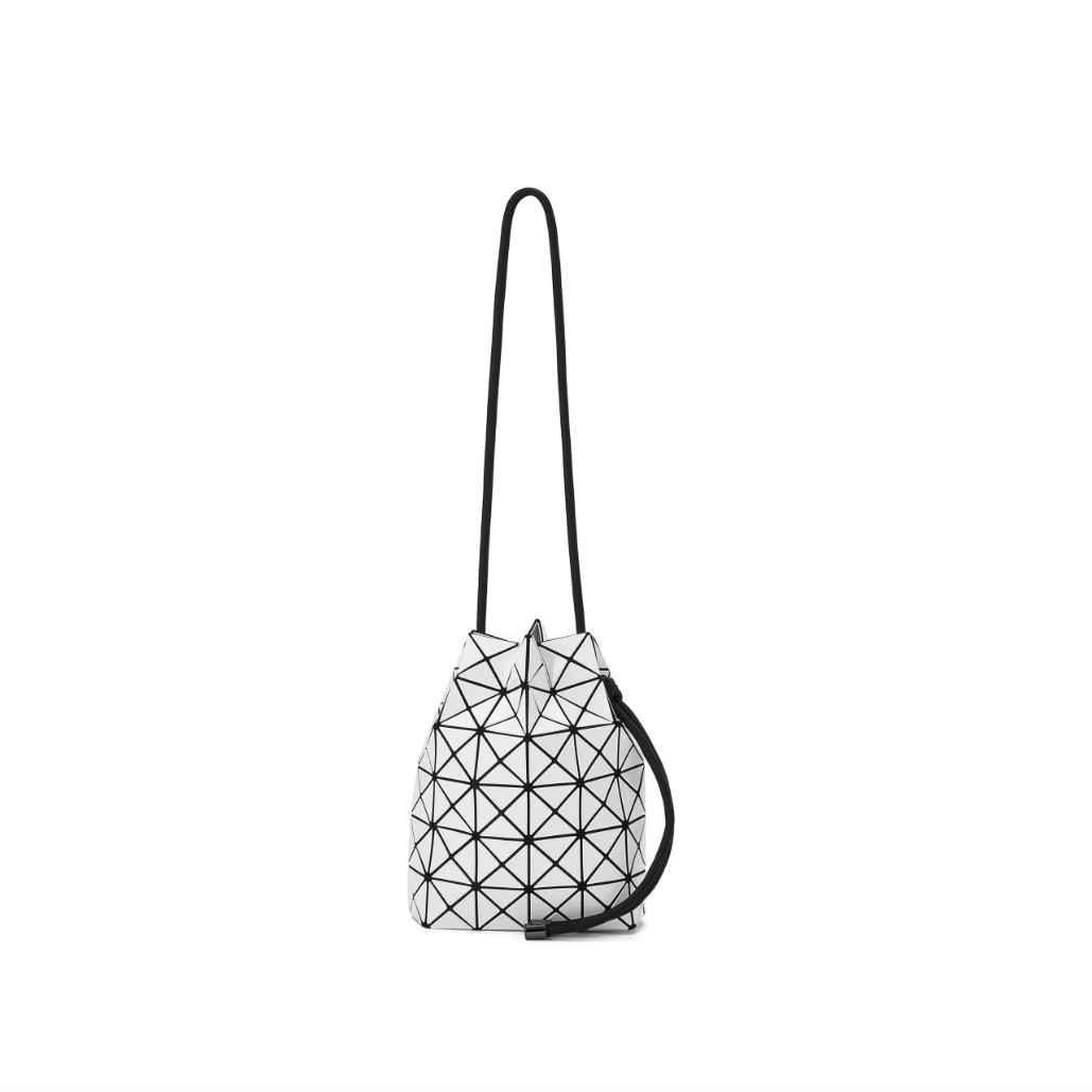 Drawstring Motif Enamel Finish Shoulder Bag Convertible 2-Way Crossbody Bag