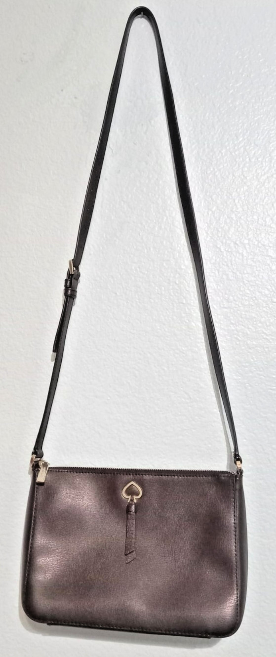 Kate Spade Crossbody Leather Black Handbag Shoulder bag Purse – Pre-owned Great