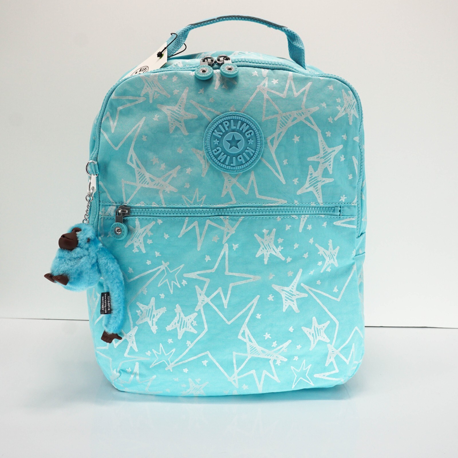 Kipling Shelden Backpack 15″ Laptop School KI1312 Polyamide Starry Vision Teal