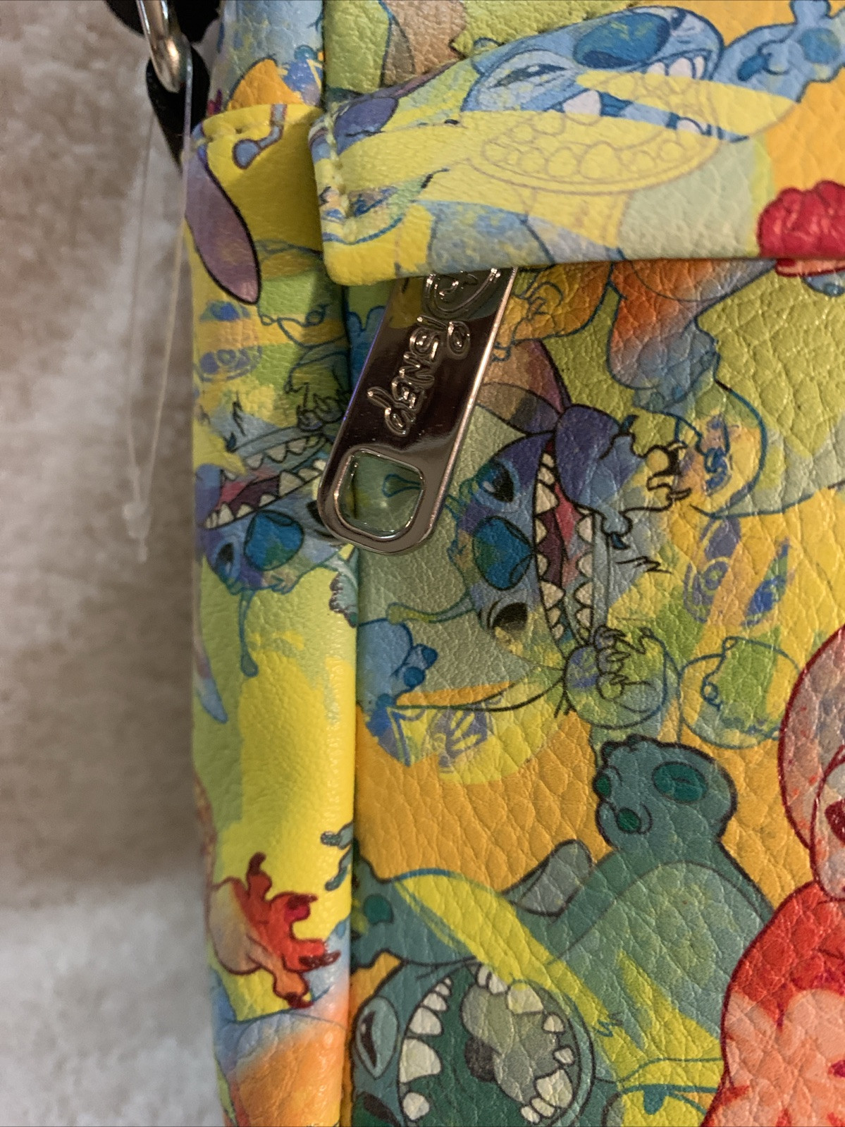Buckle Down Disney Stitch And Lilo Crossbody Yellow NWOT