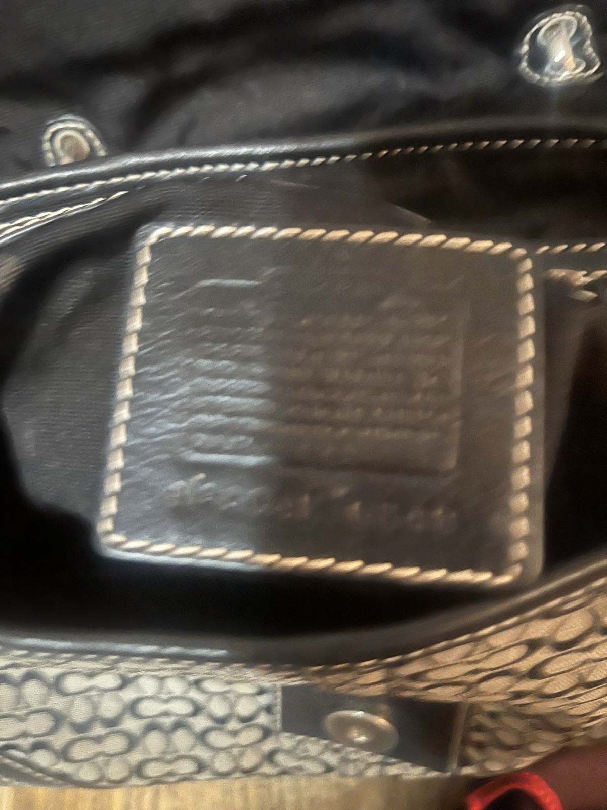 Coach Soho Minisignature Flap Style Number 6349.