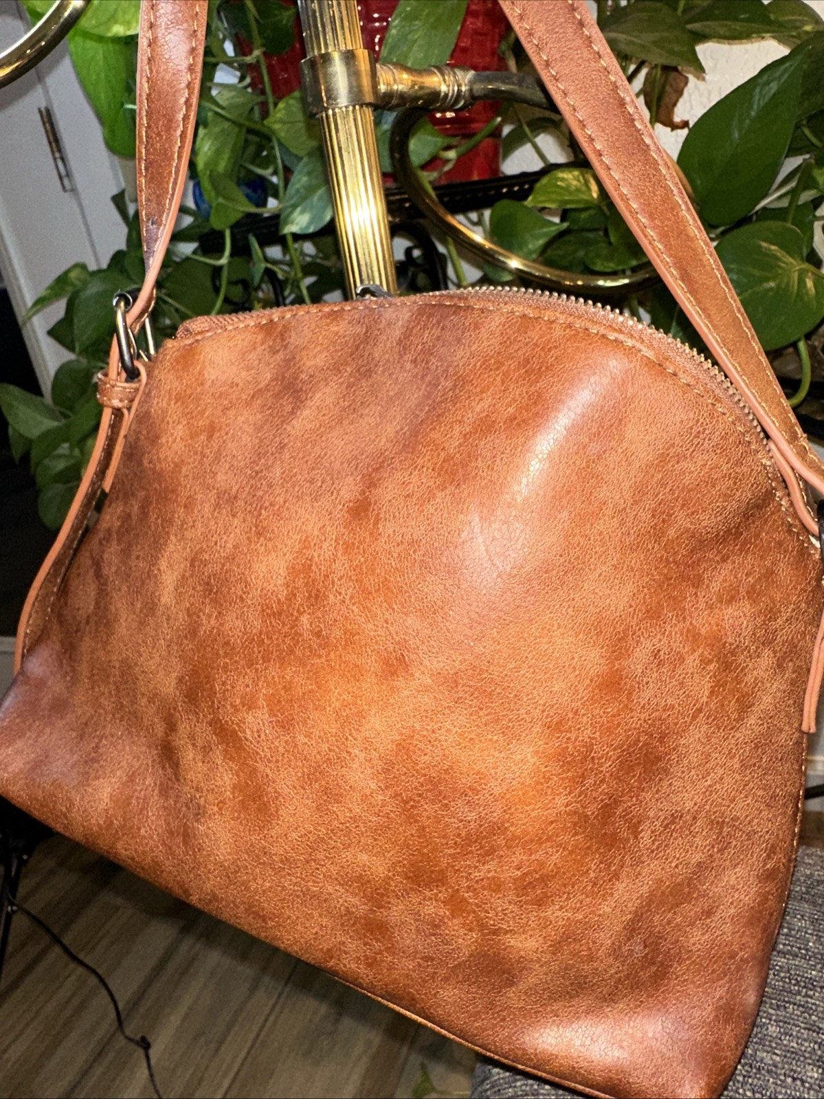 Catchfly Studio Crossbody Shoulder Bag Southwest quilted look on the front