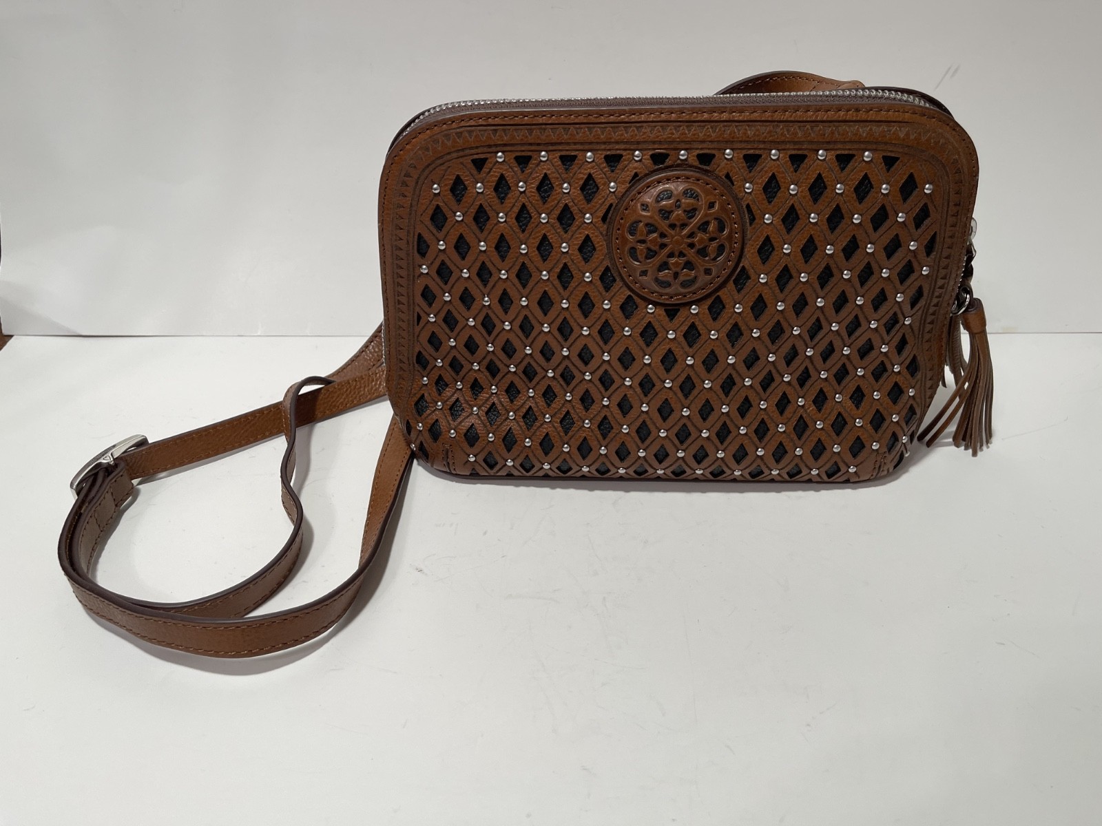 Brighton Ferrara Mini Cross Body Bag Russet