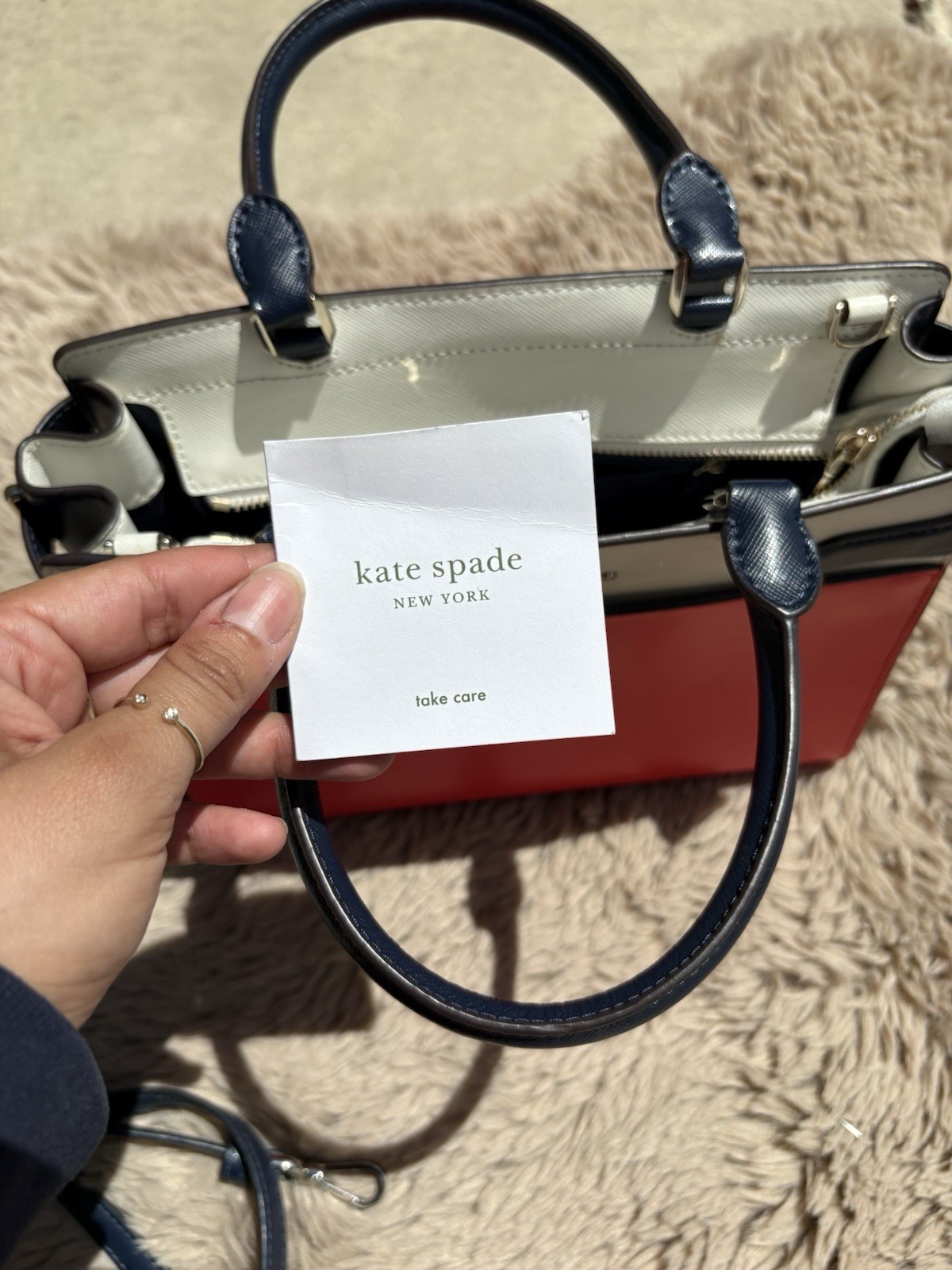 Kate Spade New York | Staci Color block| Medium| Crossbody Satchel