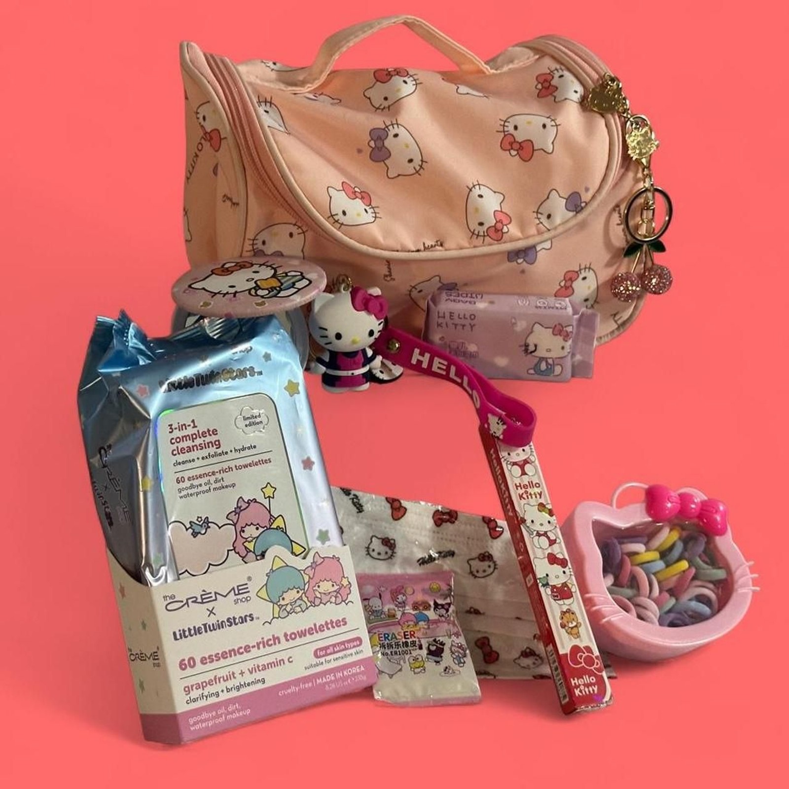 Hello Kitty Anytime Ditty Bag Bundle