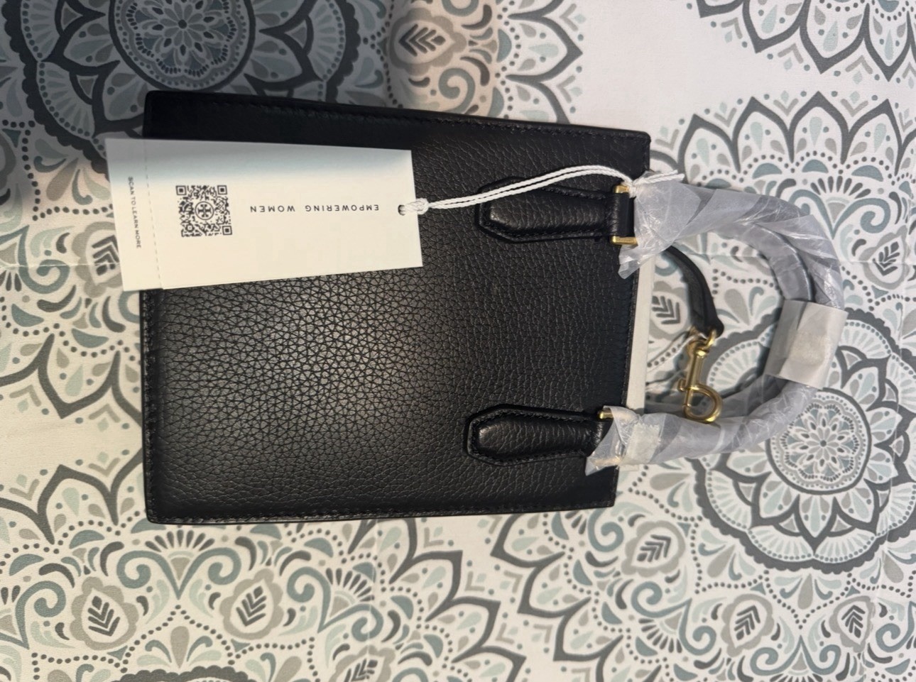 Tory Burch Blake Mini Shopper Tote Crossbody Shoulder Bag