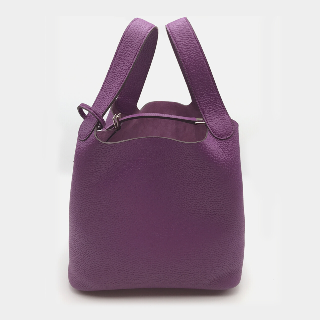 PREMIUM BASKET TOTE BAG with KEY COVER ~ [made in KOREA] Genuine Leather Bag