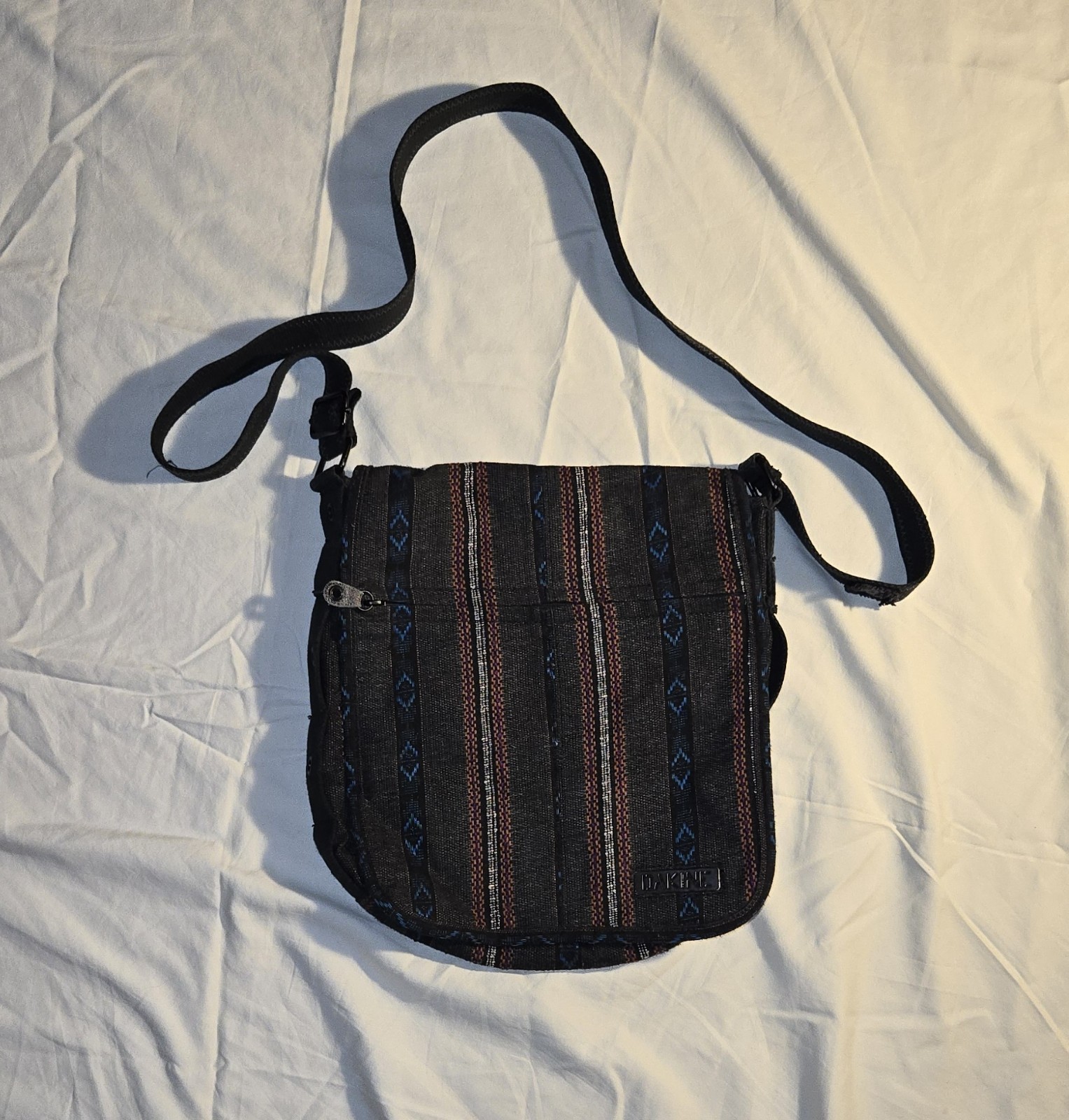 Dankine District Cloth Bag. Native Print. Padded Laptop Fleece Lined Hippie Tote
