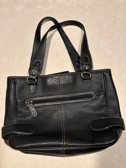 Ralph Lauren Chaps Satchel leather handbag