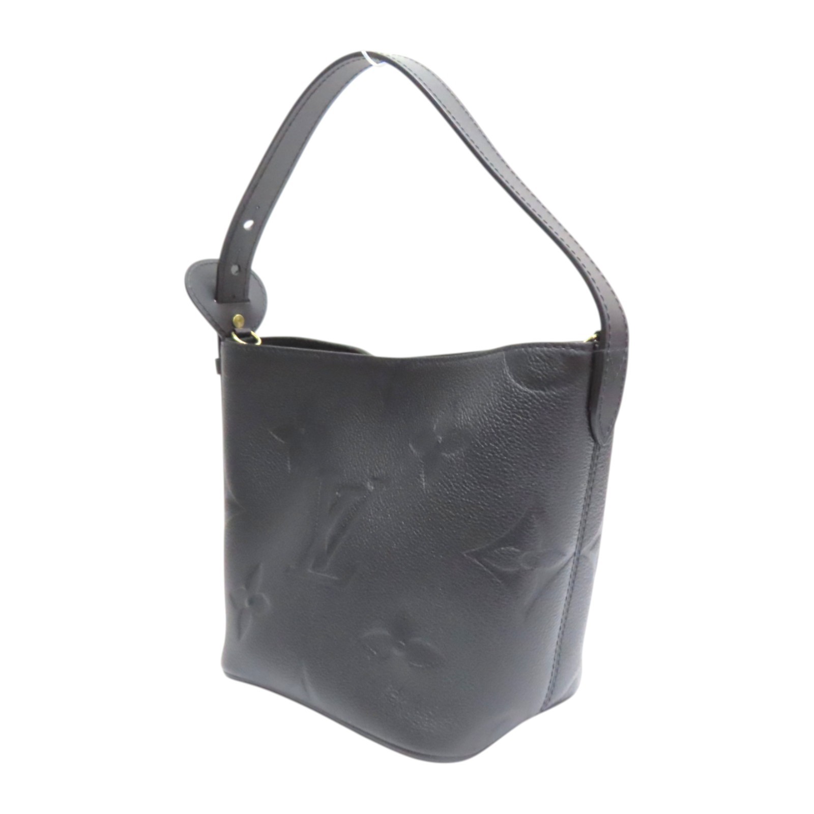 LOUIS VUITTON All In BB Shoulder Handbag Monogram Empreinte Black M12925