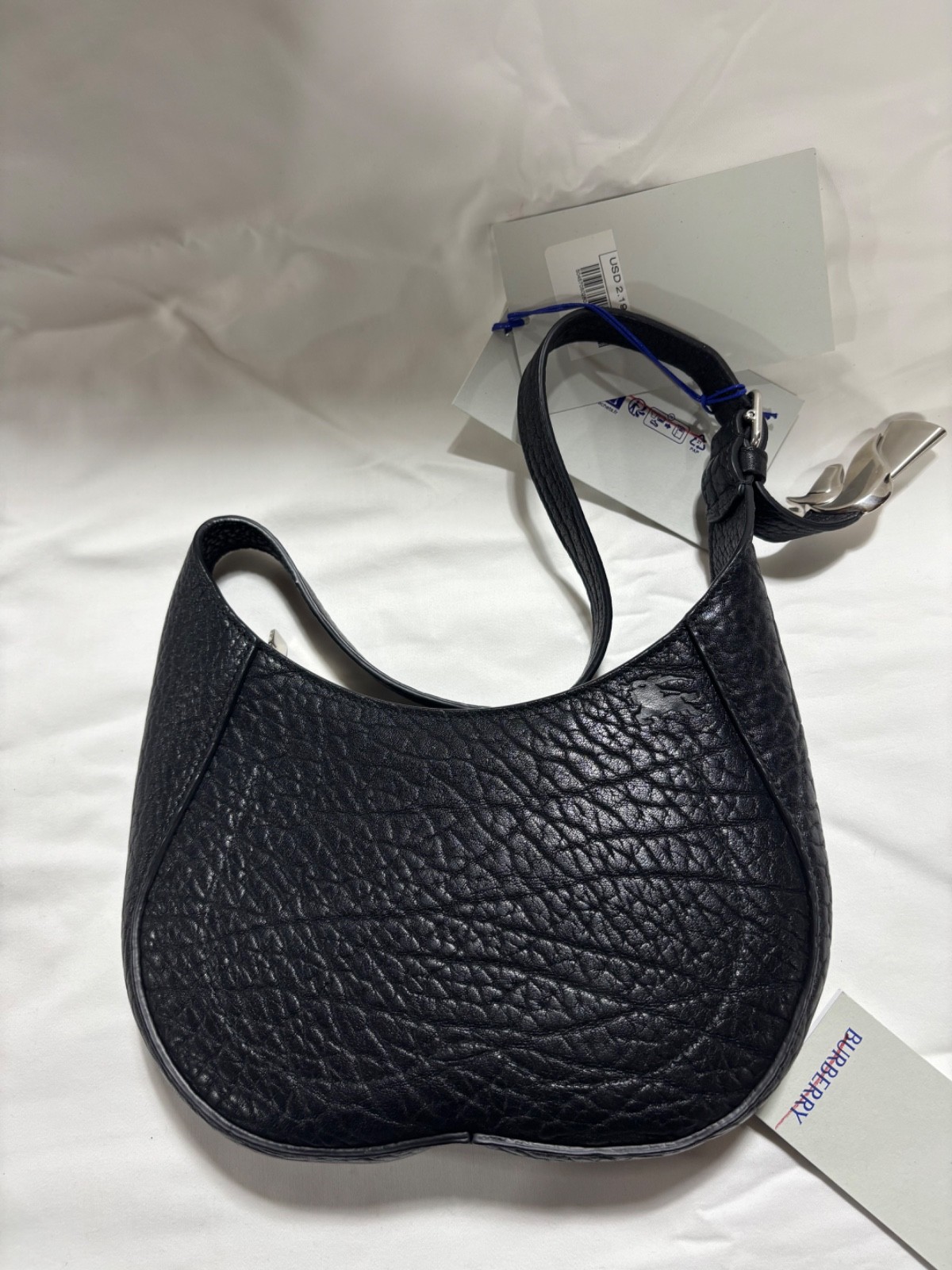 Burberry Small Chess Leather Shoulder Bag 8080955 – NEW