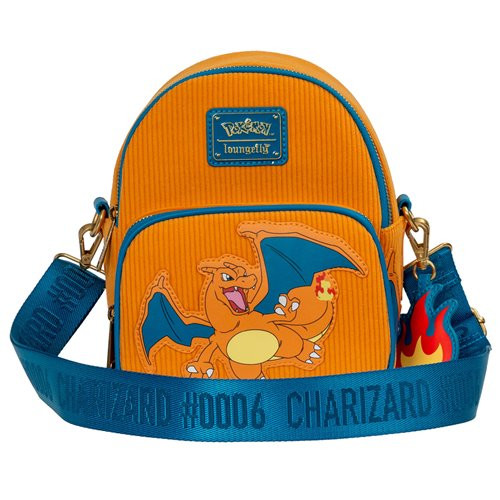 Pokemon Charizard Corduroy Convertible Mini-Backpack – EE Exclusive