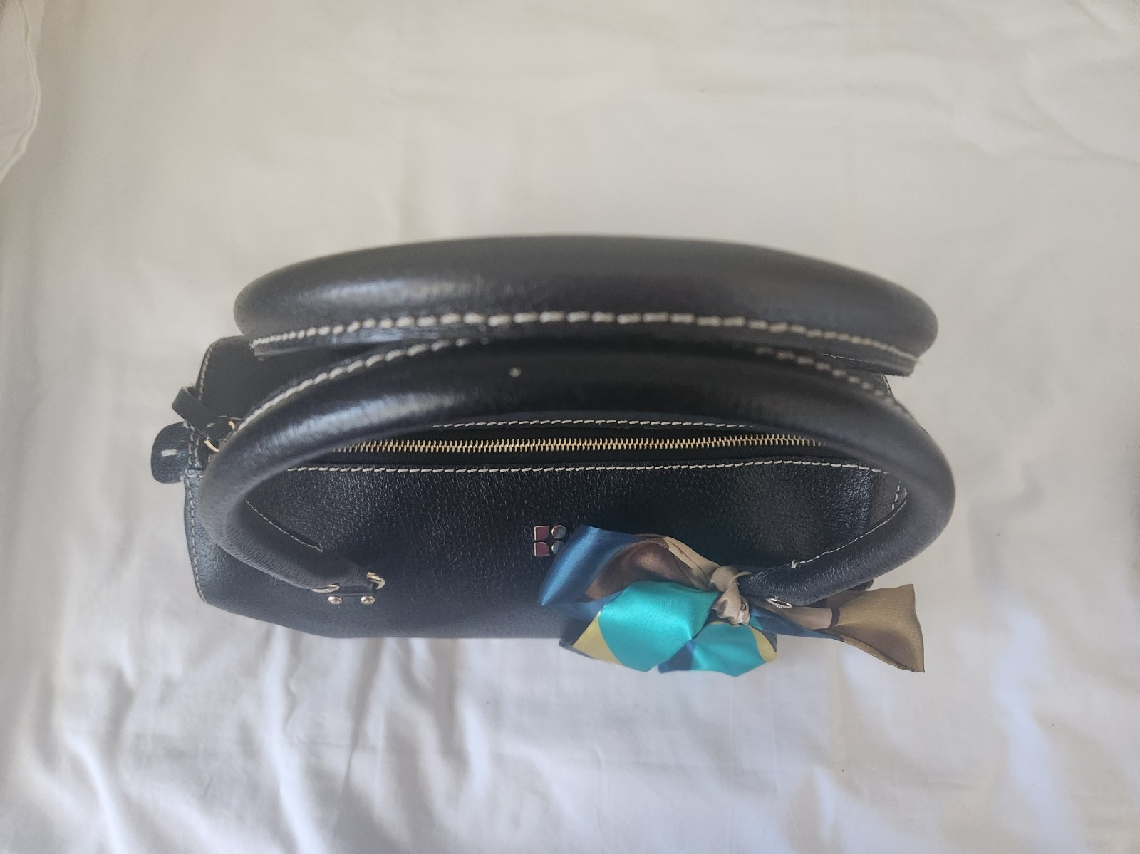 Kate Spade Satchel Tote Handbag Black Leather Women’s Designer Career