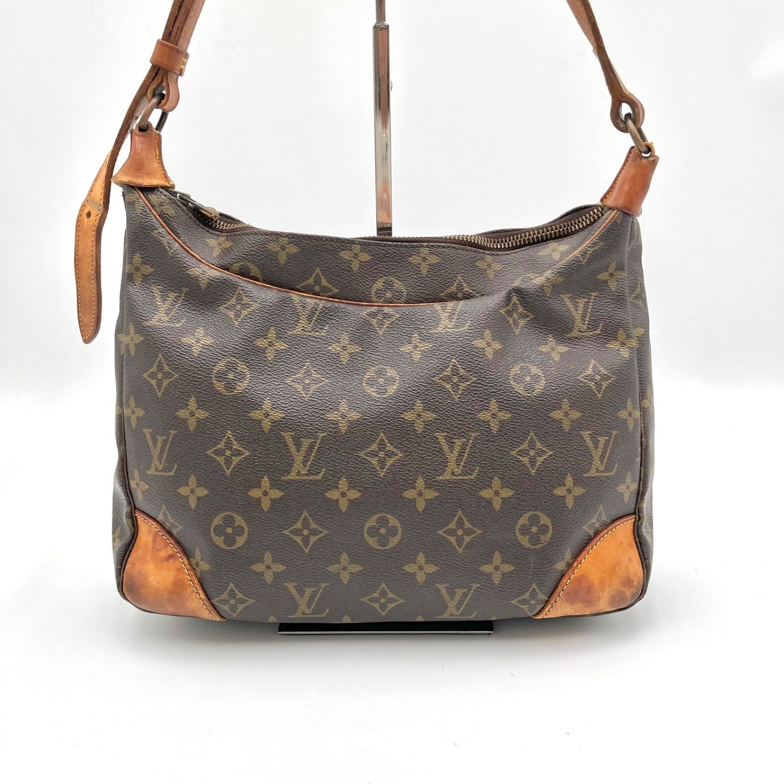 Auth LOUIS VUITTON Monogram Boulogne 30 Shoulder Bag M51265 2Y9884