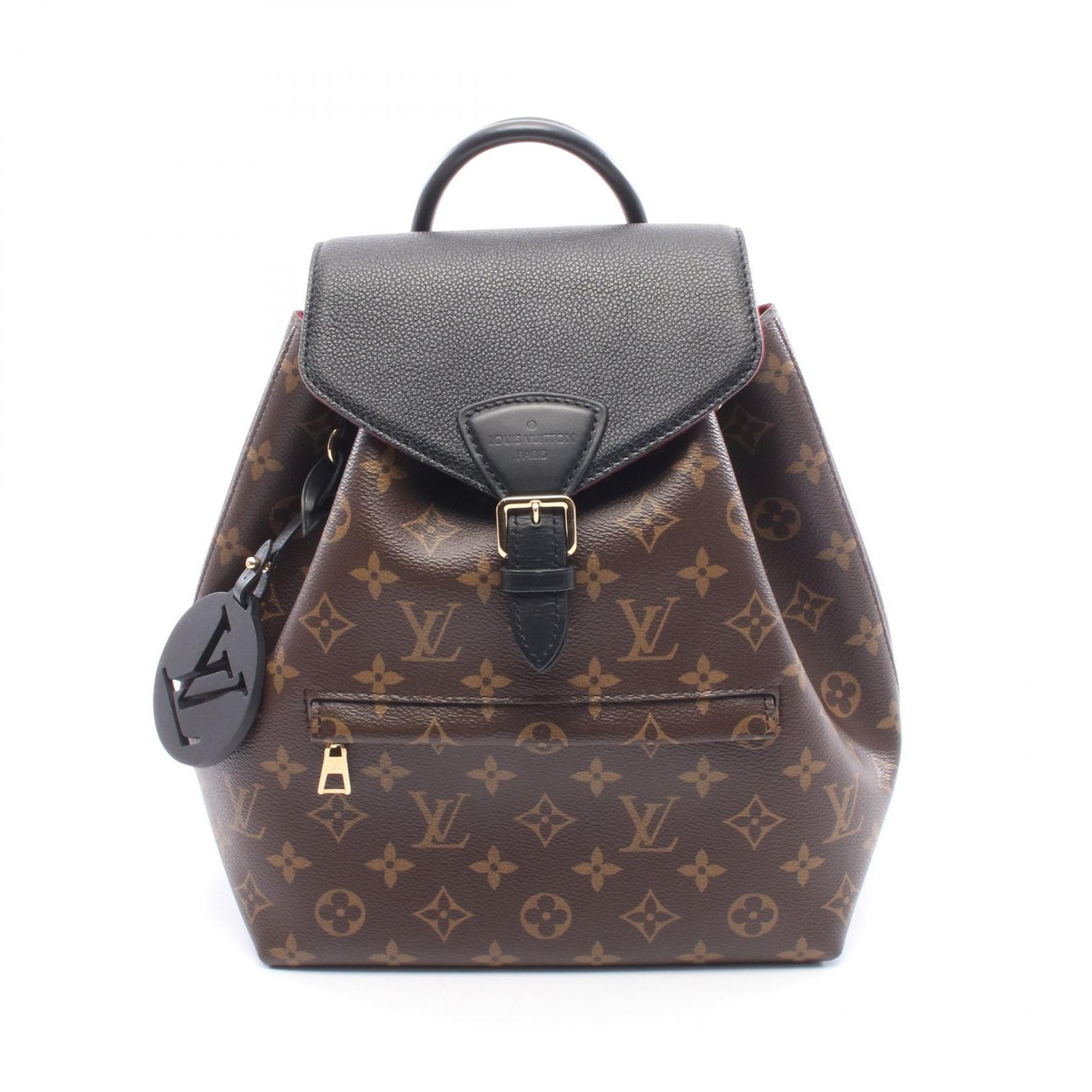 LOUIS VUITTON Montsouris NM PM Rucksack Backpack M45515 Monogram leather Used LV