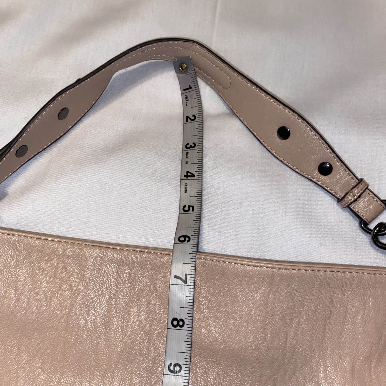JESSICA SIMPSON CAMILE POWDER BLUSH Pink HANDBAG PURSE Crossbody Bucket Bag