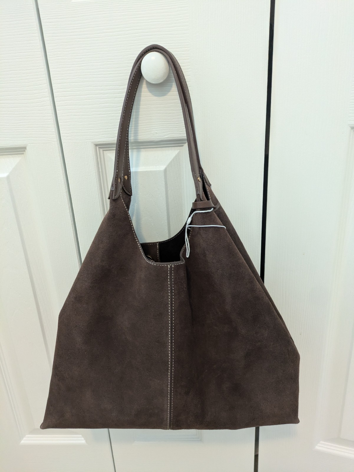 NWT Sam Edelman Signature Collection Charlie Suede Hobo Bag