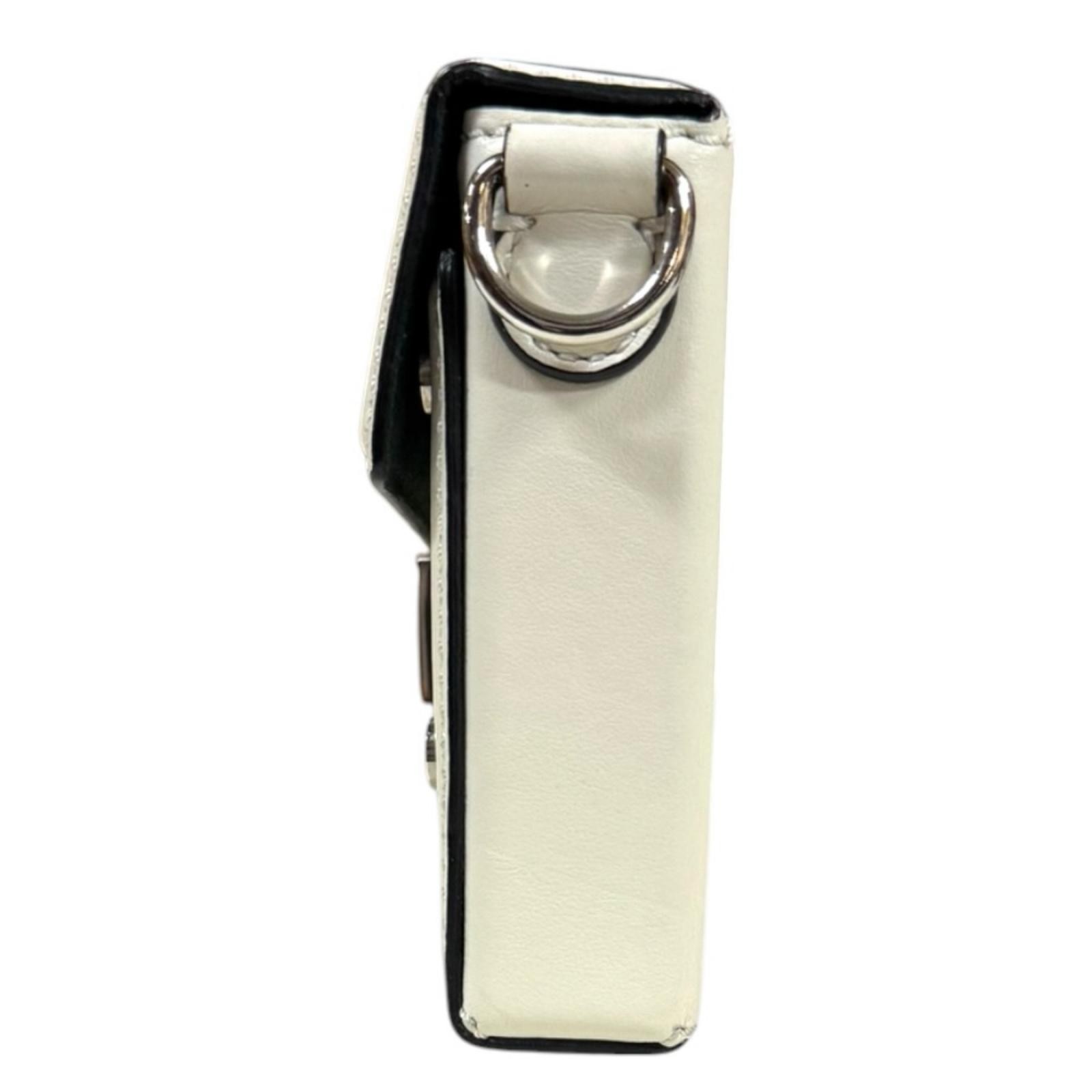 FENDI MARC JACOBS collab Shoulder Bag 7AS139 leather Baguette Phone Pouch used