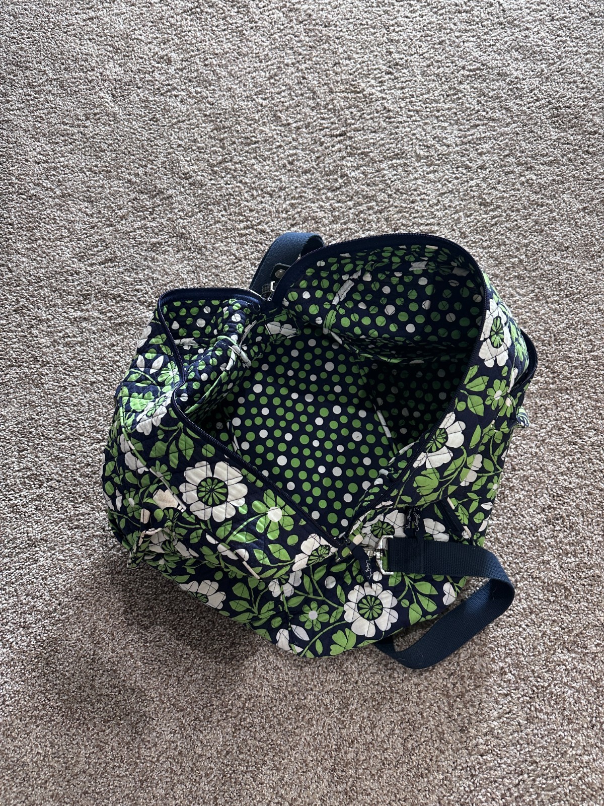 Matching Vera Bradley Large Tote, Crossbody & Wallet Set