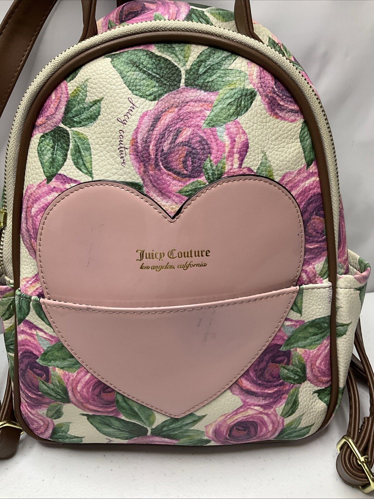 Juicy Couture Whole Lotta Love Backpack Moody Garden Cream